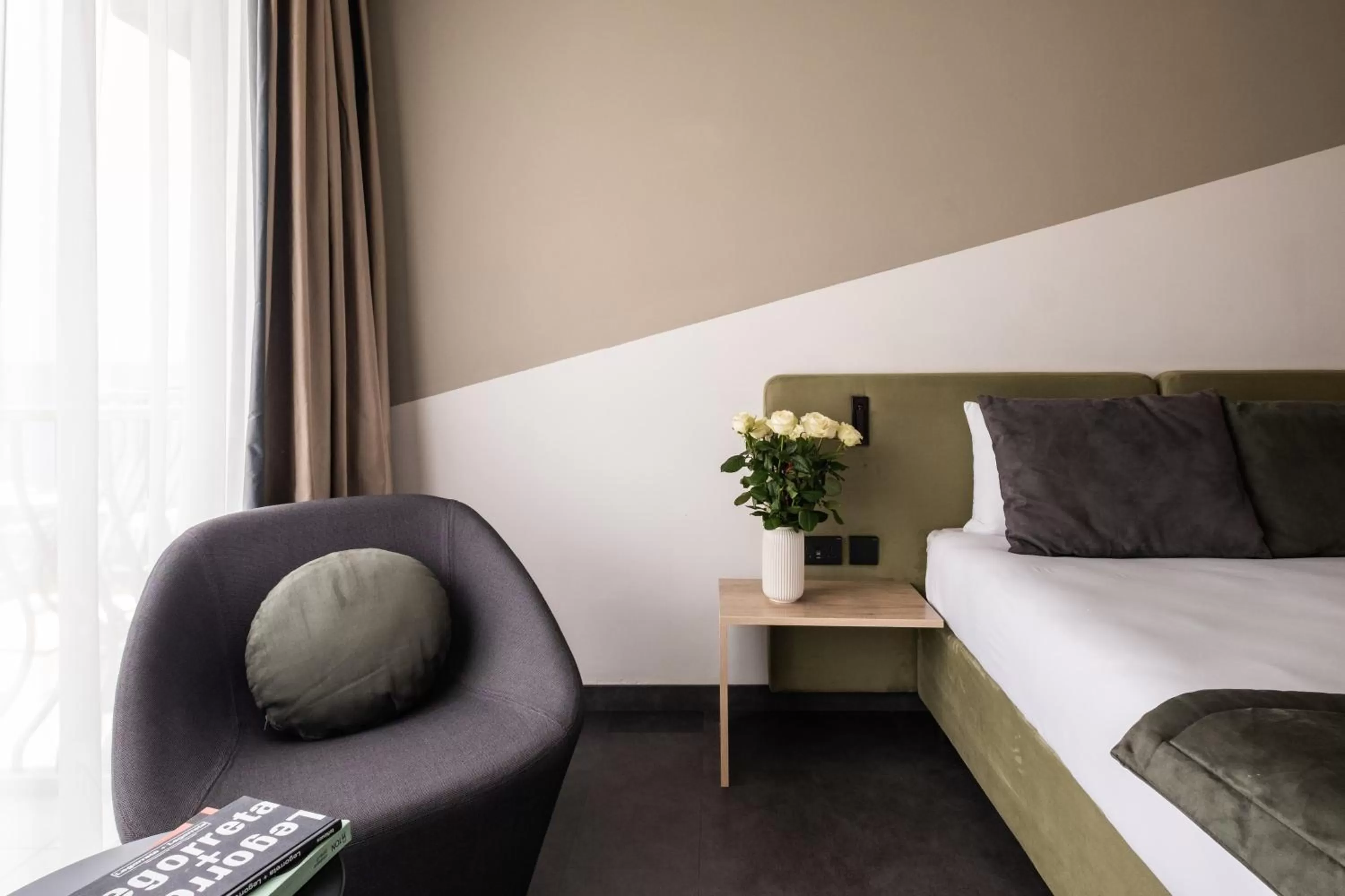 Decorative detail, Bed in Cavalieri Hotel Malta, a member of Radisson Individuals