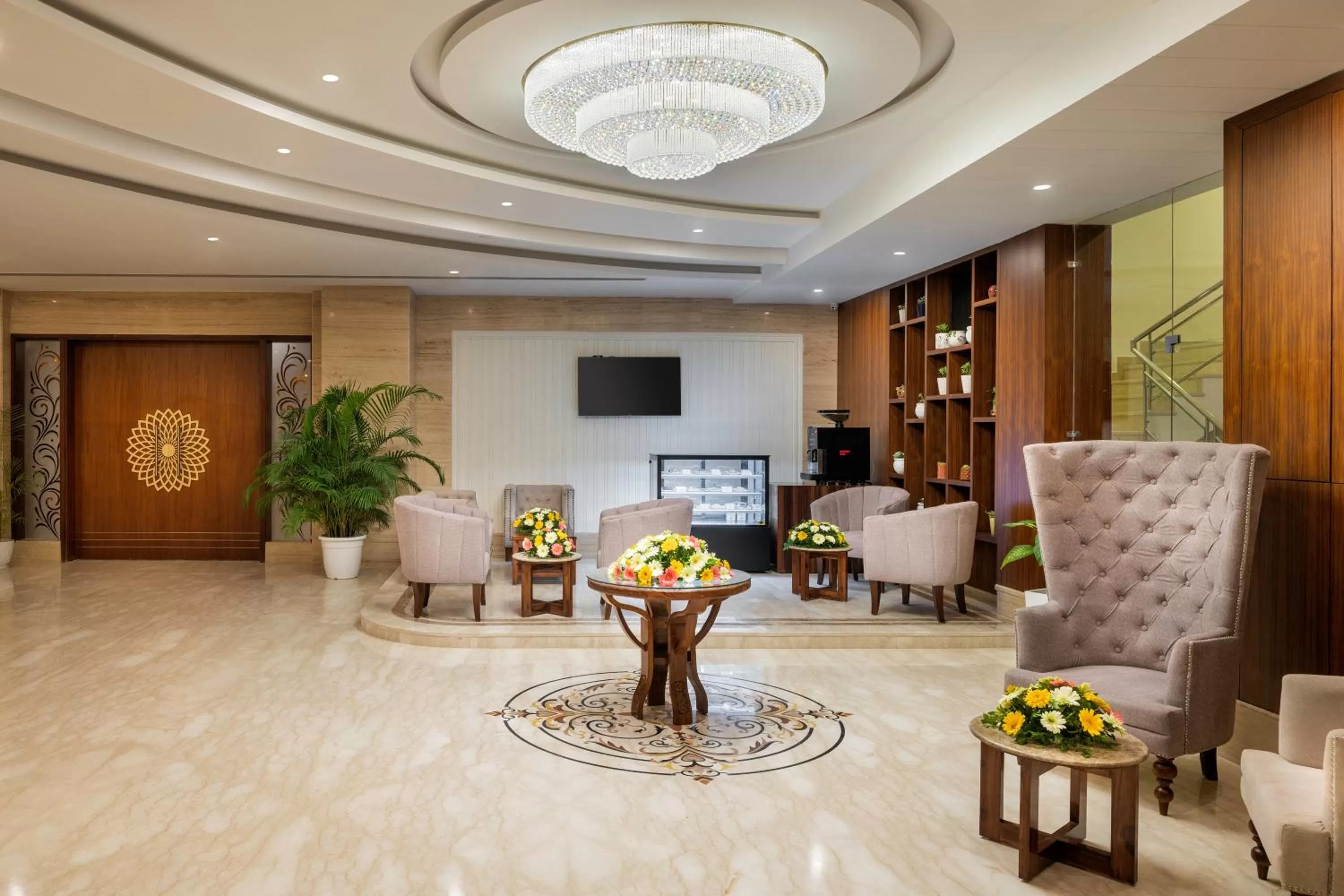 Lobby or reception in Cygnett Inn Paras