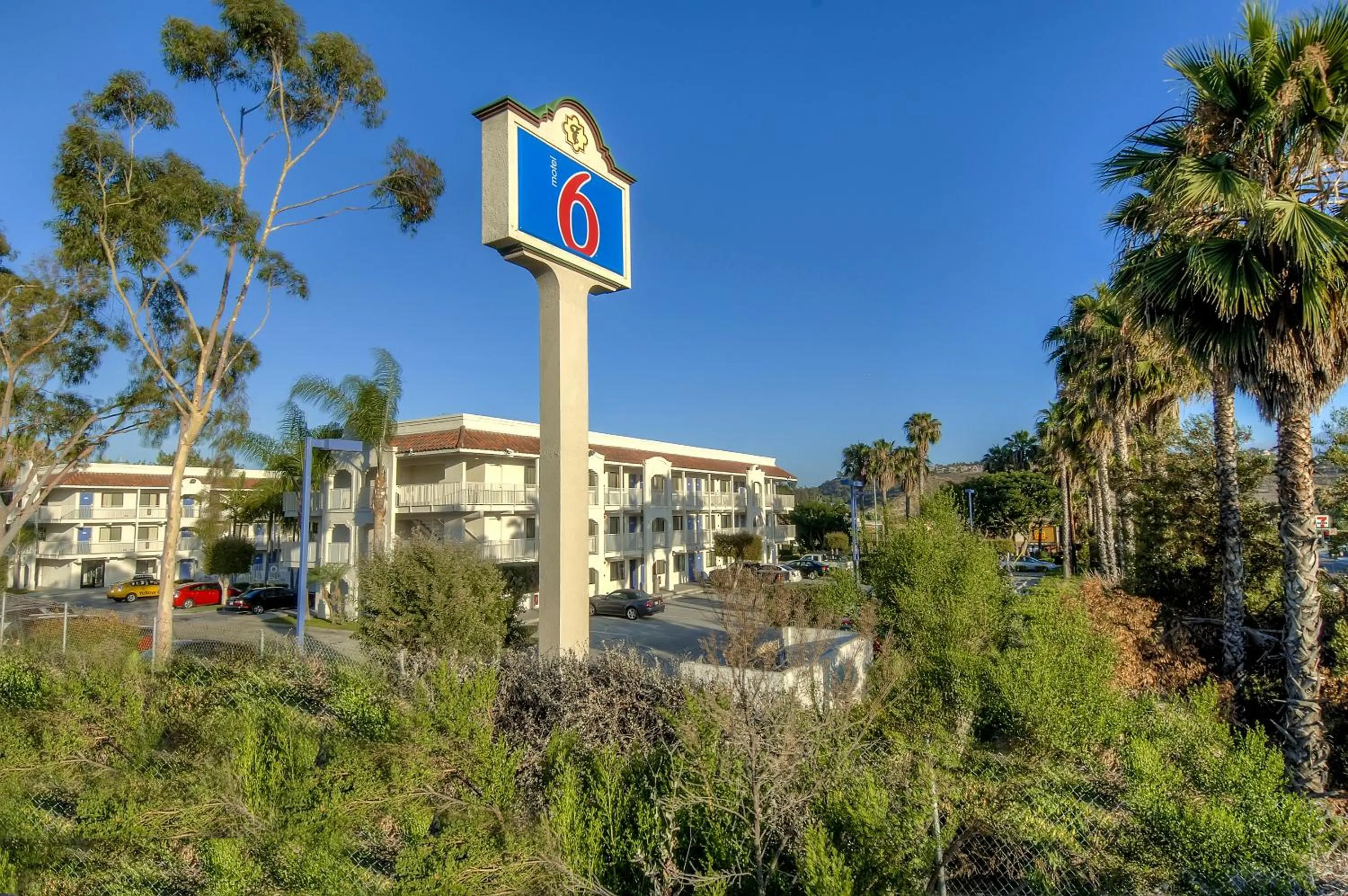 Facade/entrance in Motel 6-Oceanside, CA