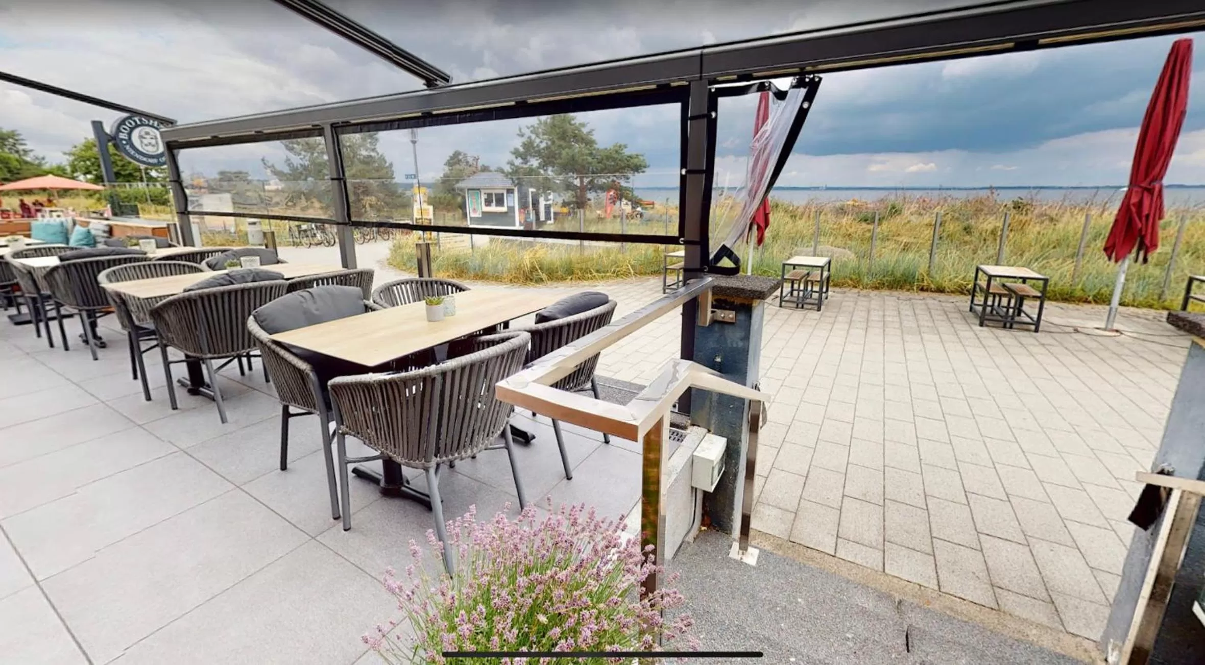 Restaurant/places to eat in Seaside-Strandhotel