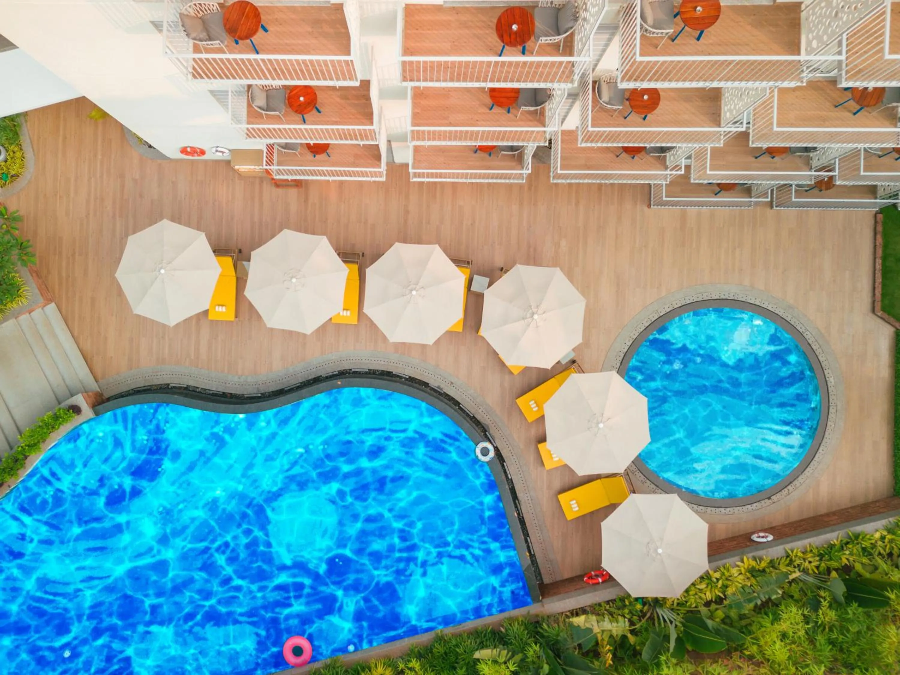 Swimming pool in ibis Styles Goa Vagator - An Accor Brand