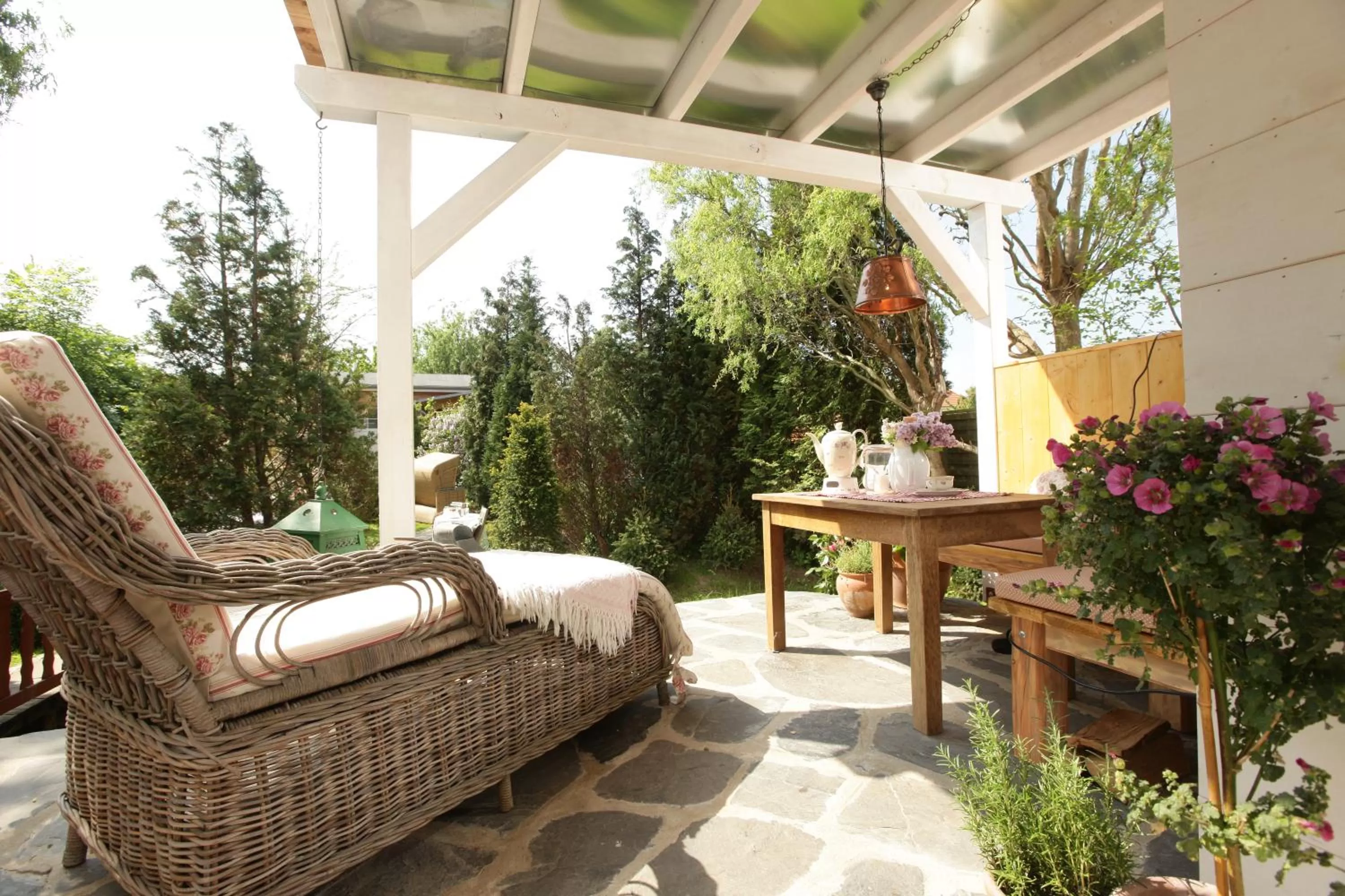 Balcony/Terrace in Weißt Du noch - Gästehäuser & Suiten