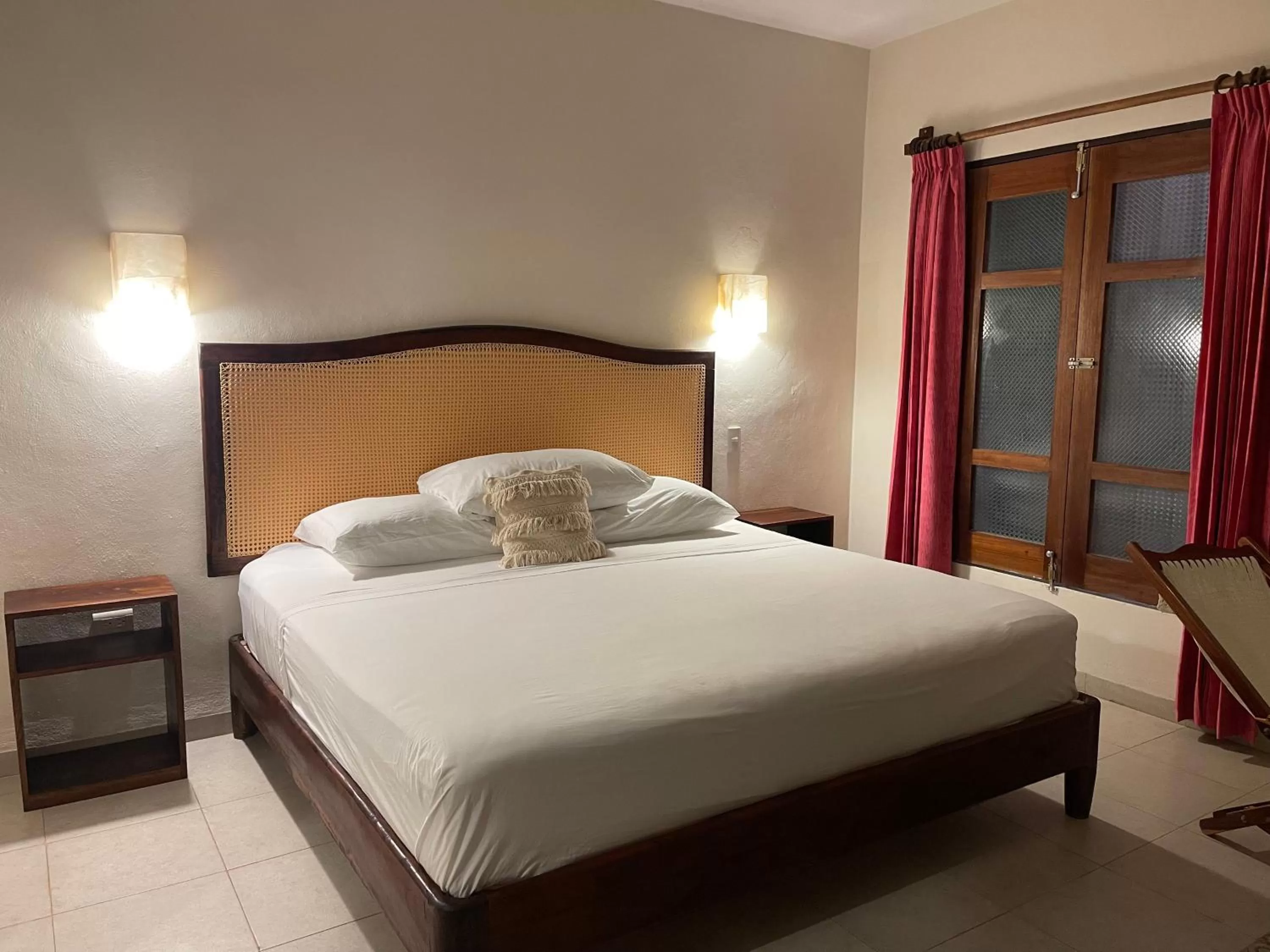 Bed in Hacienda María Elena Yucatán