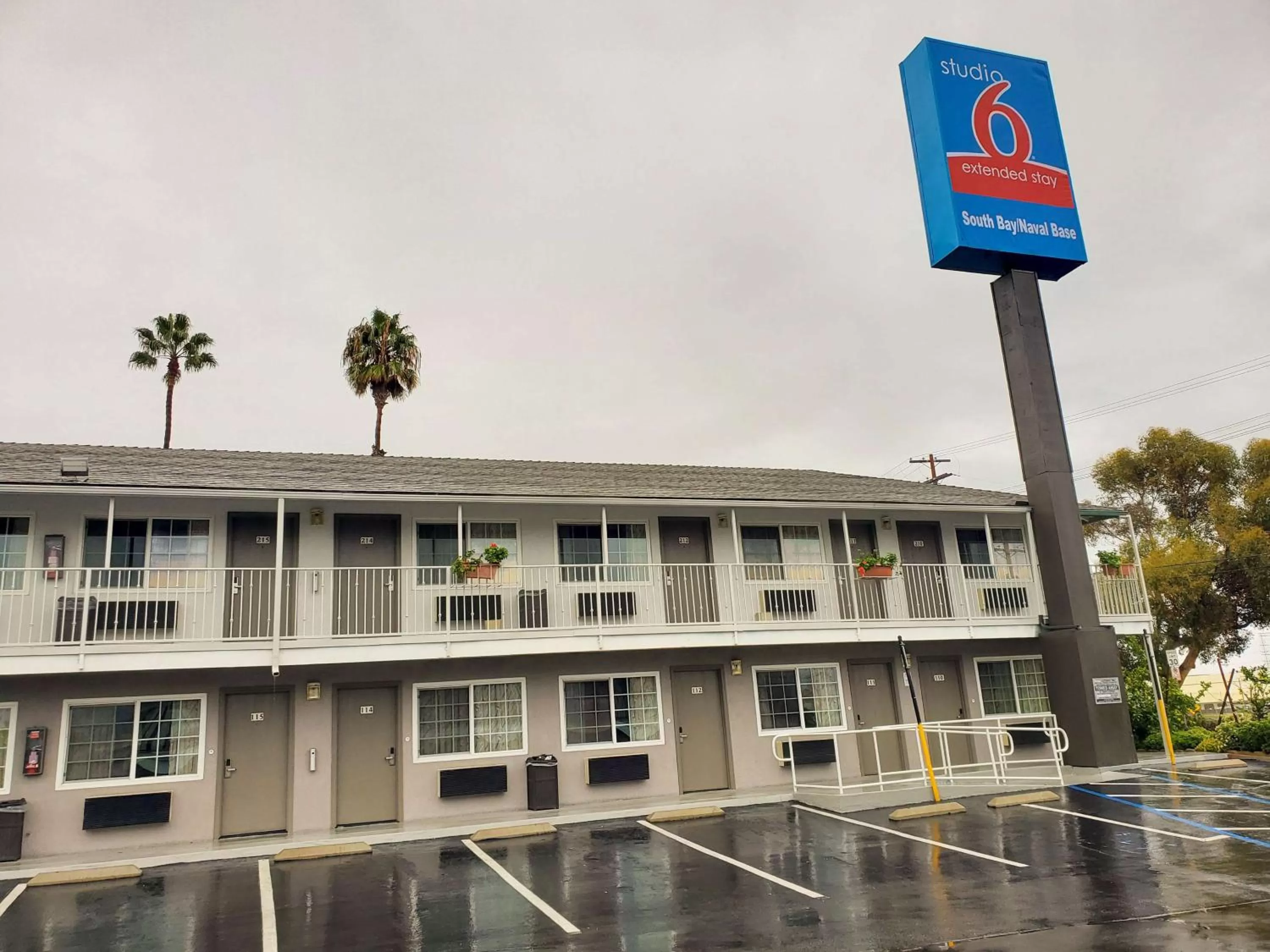 Property building in Studio 6-National City, CA - Naval Base San Diego