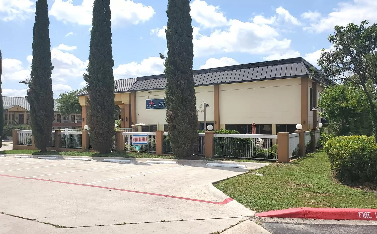 Property building in Coratel Inn & Suites by Jasper New Braunfels IH-35 EXT 189