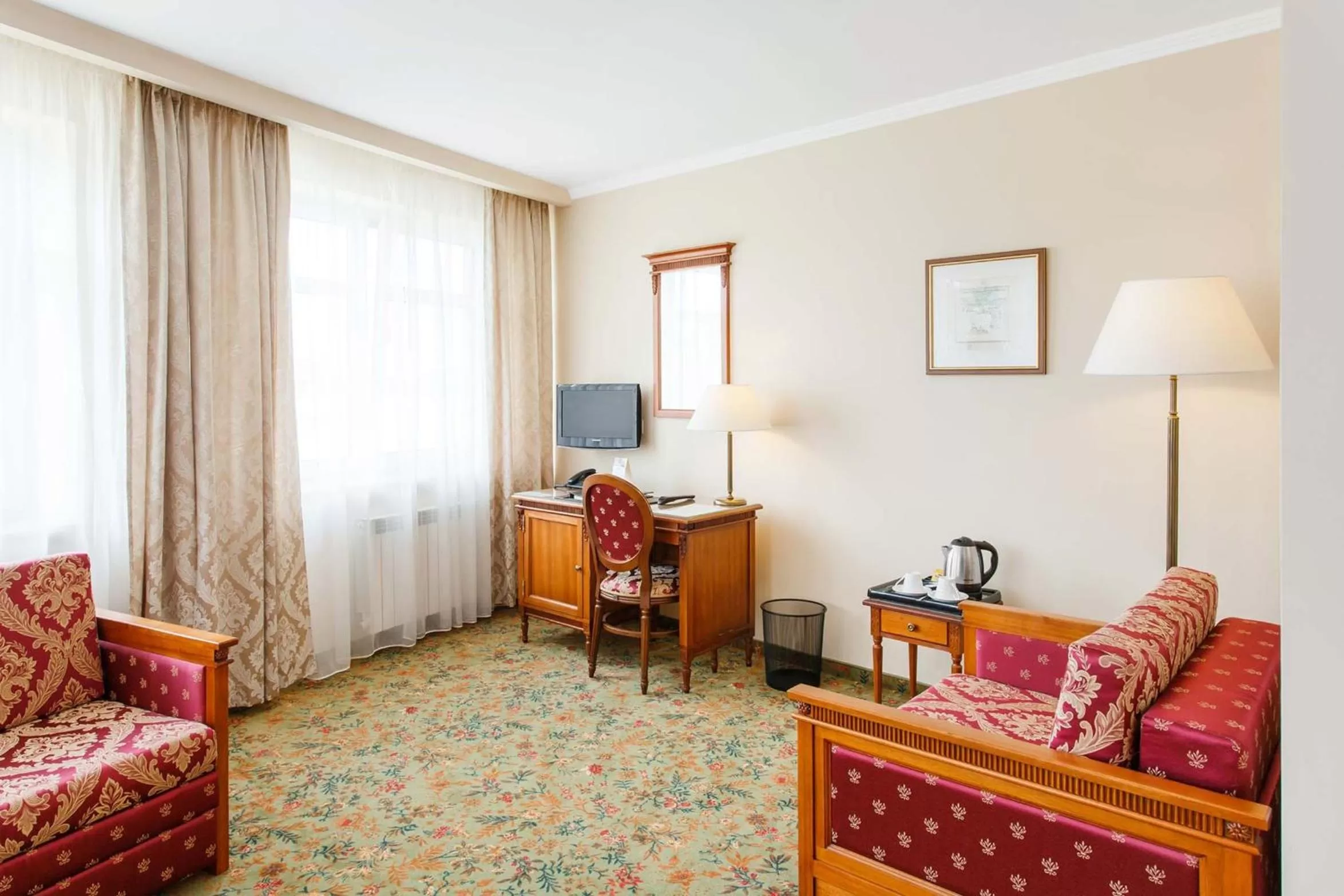 Seating area in Hotel Duo Spa