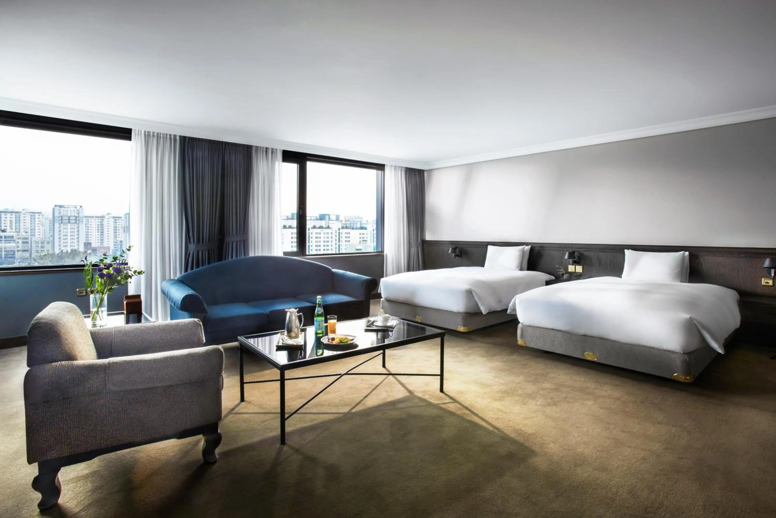 Decorative detail, Bed in Maison Glad Jeju