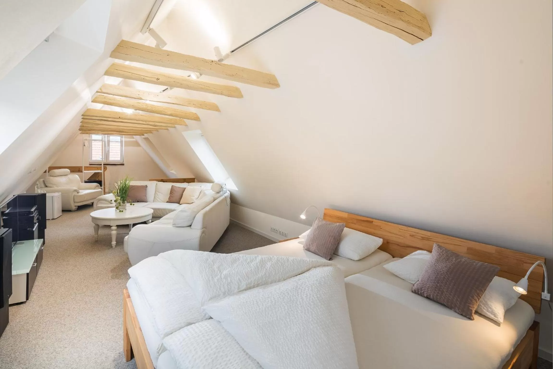 Bed in Landhotel Löwen