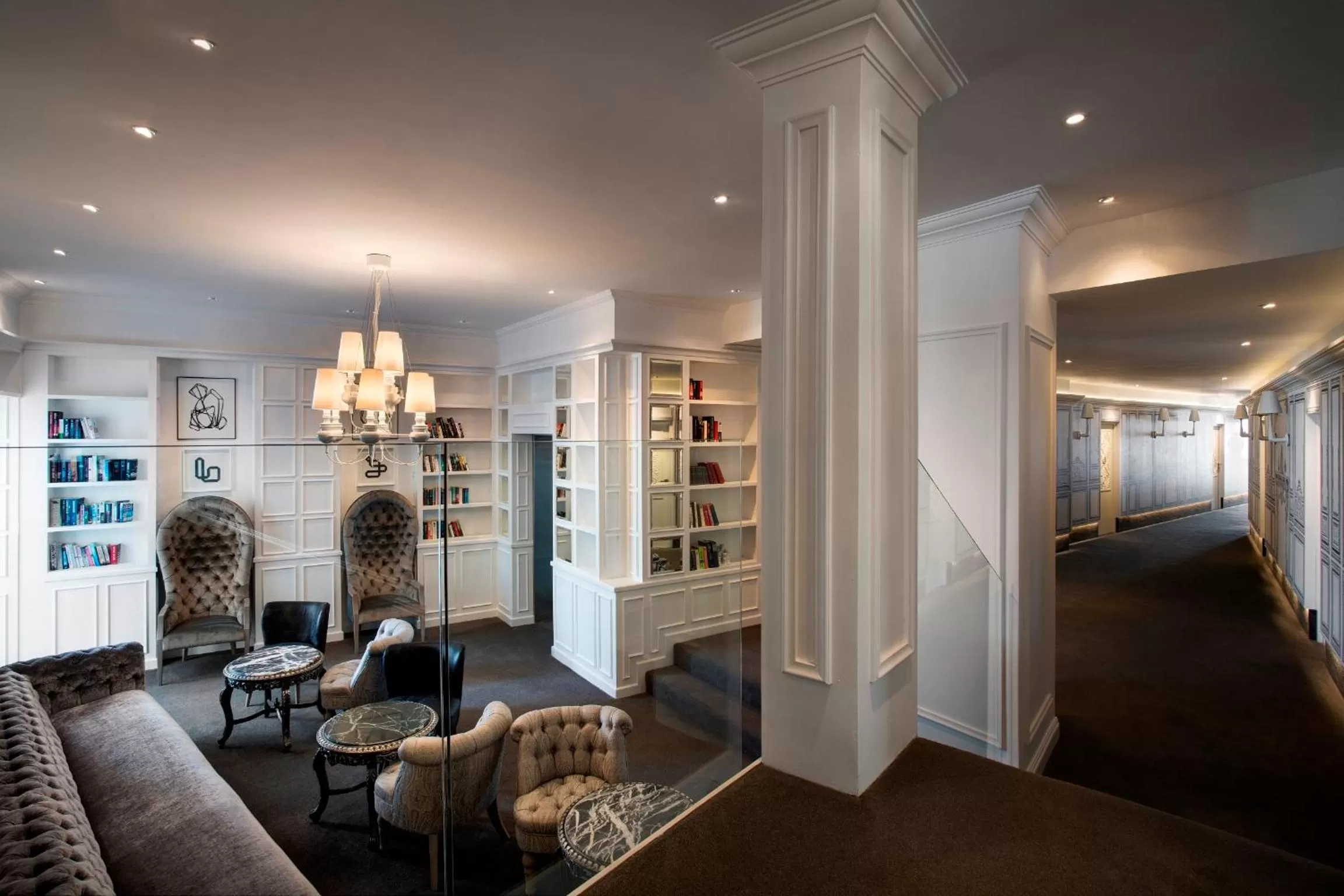 Lobby or reception in The Marly Boutique Hotel