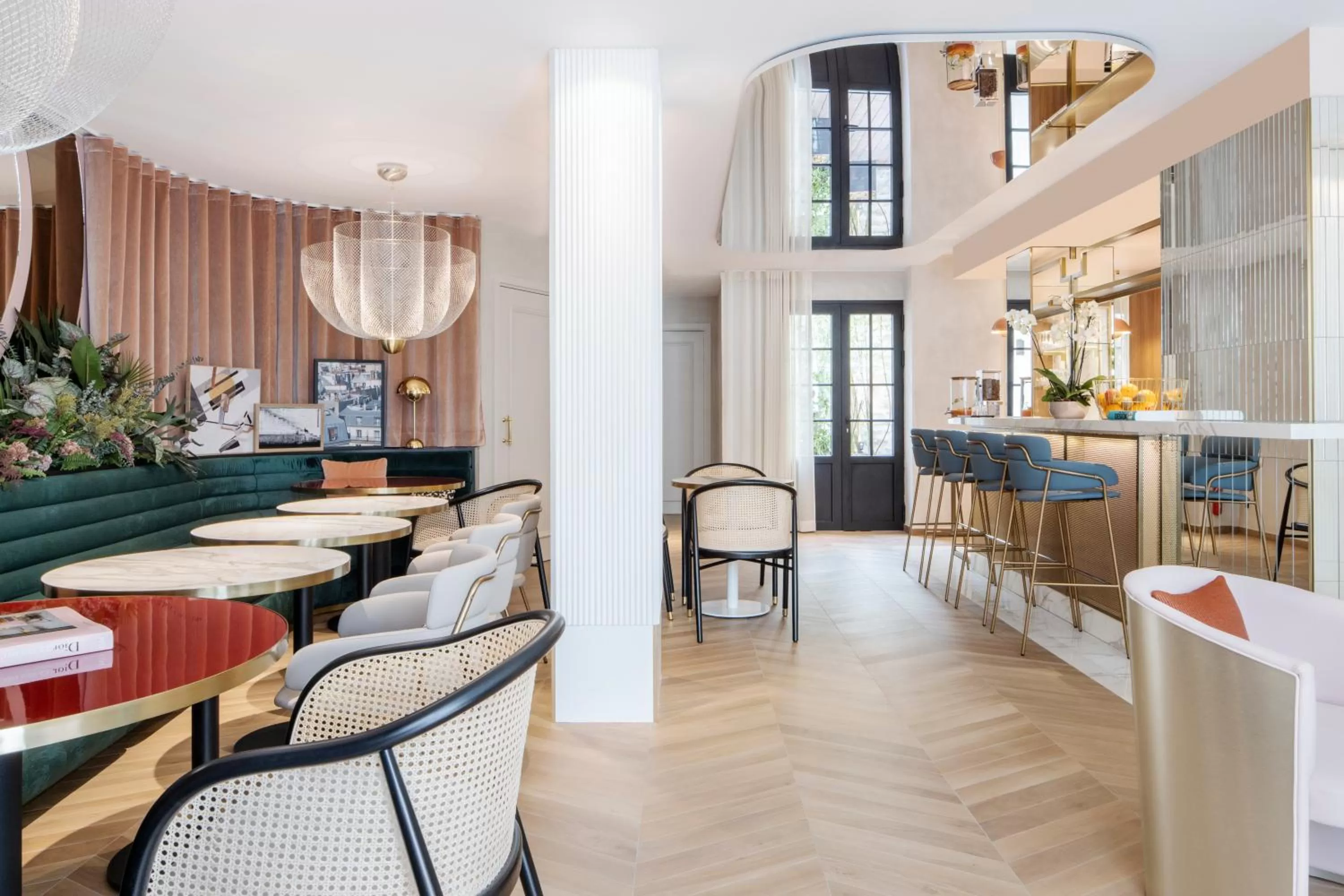 Lobby or reception in Hôtel Parisianer