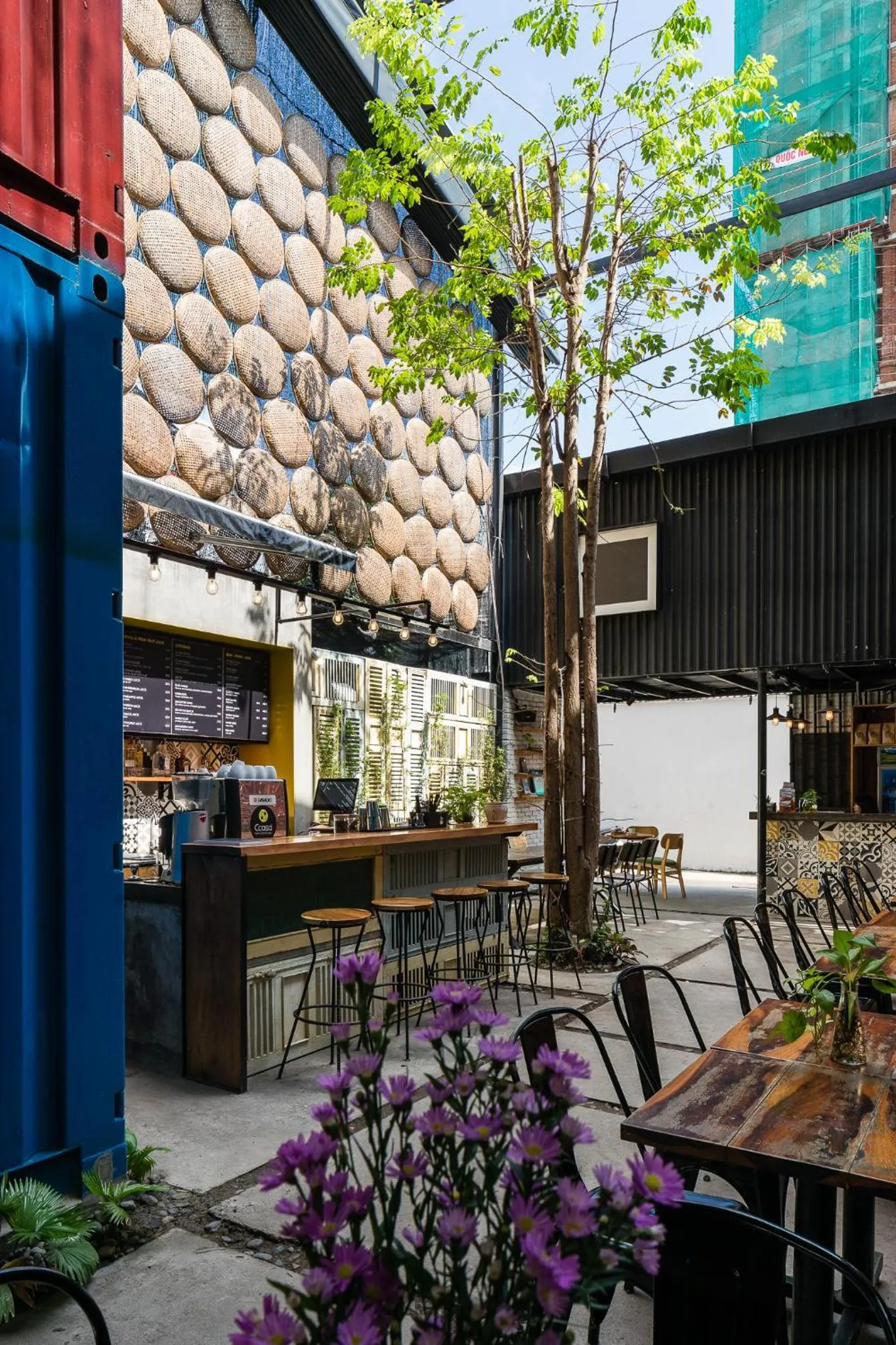 Patio in Ccasa Hostel