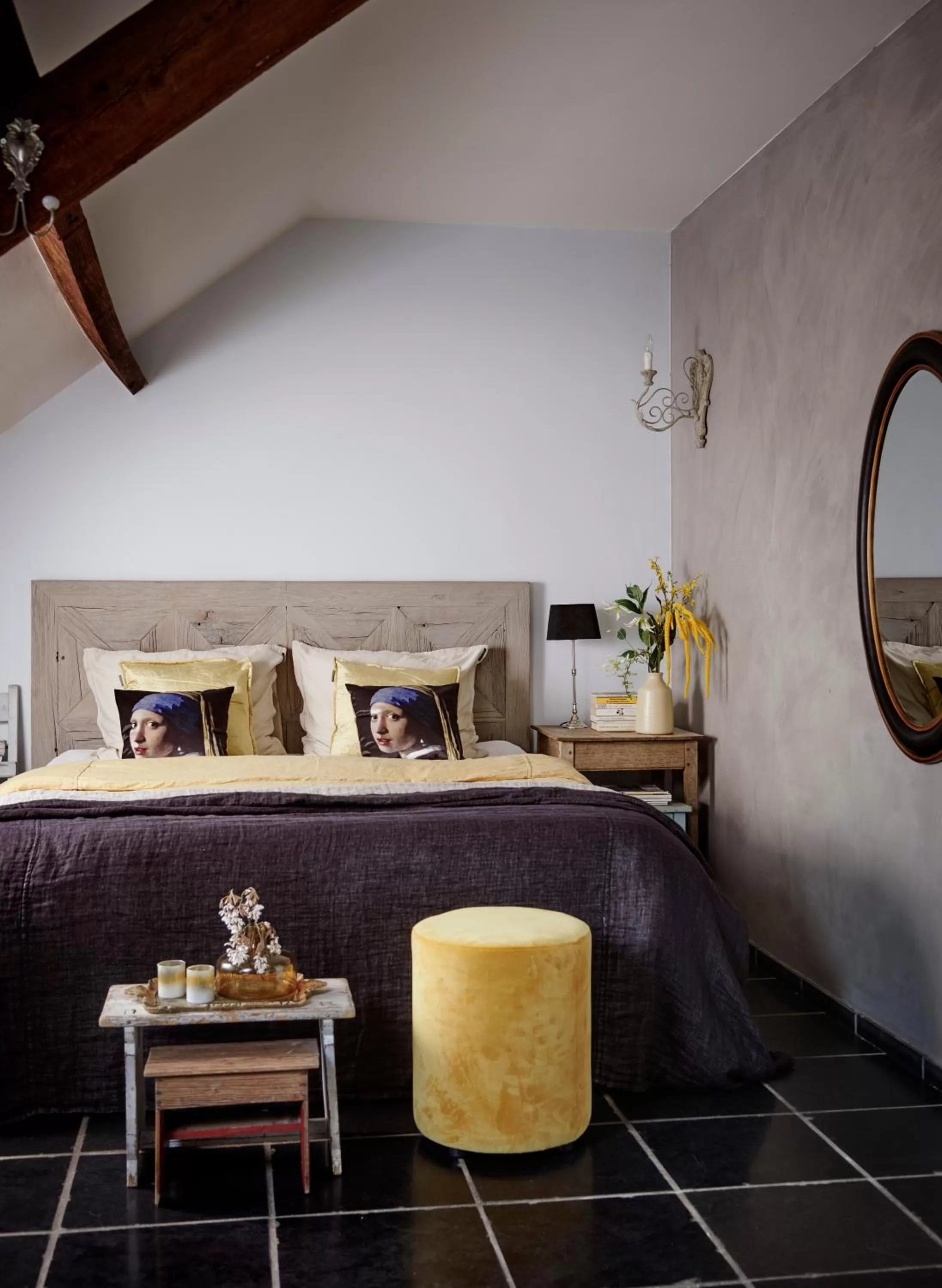 Bedroom, Bed in Gasterie Lieve Hemel