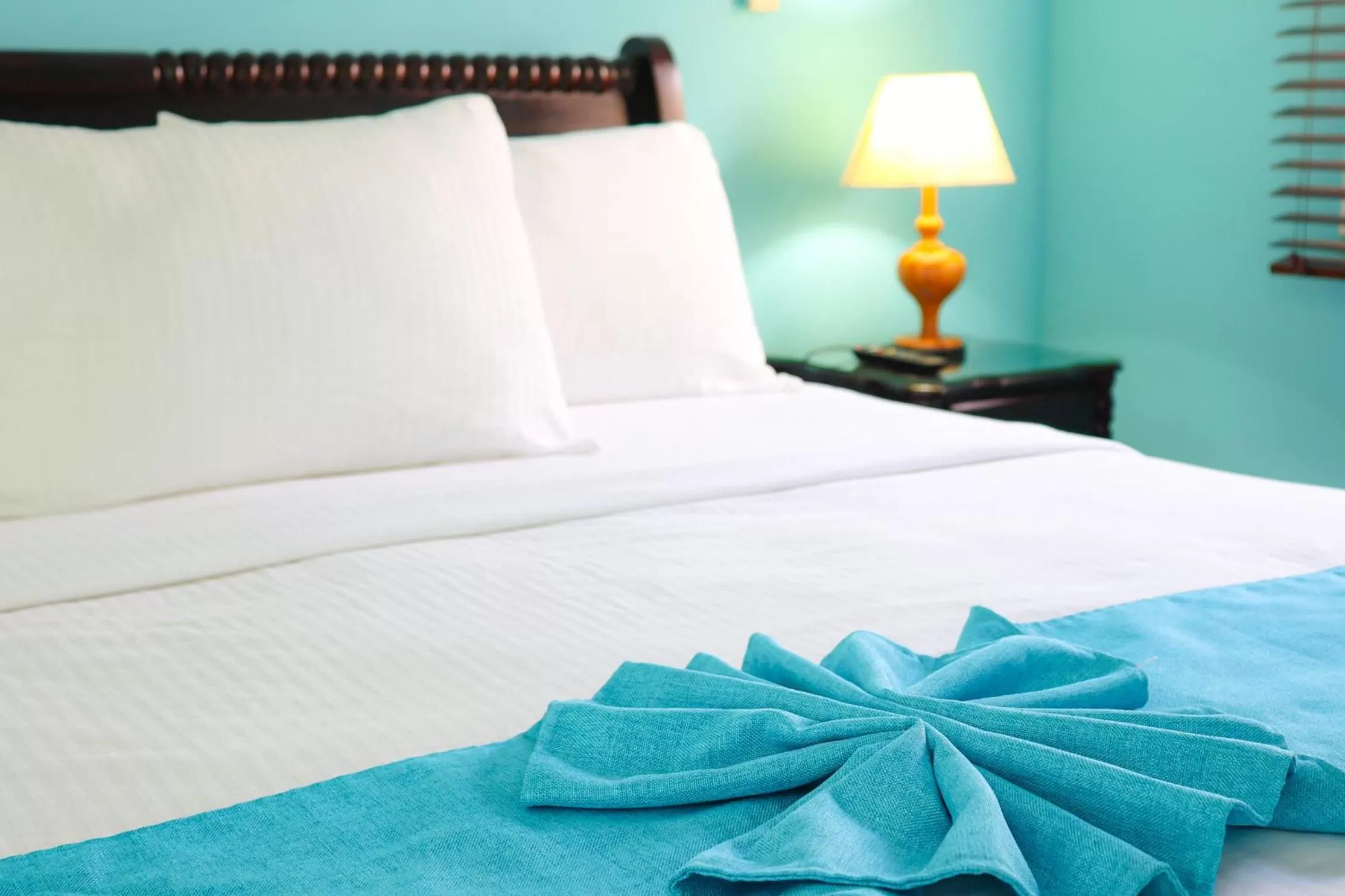 Bed in Hotel Victoriano