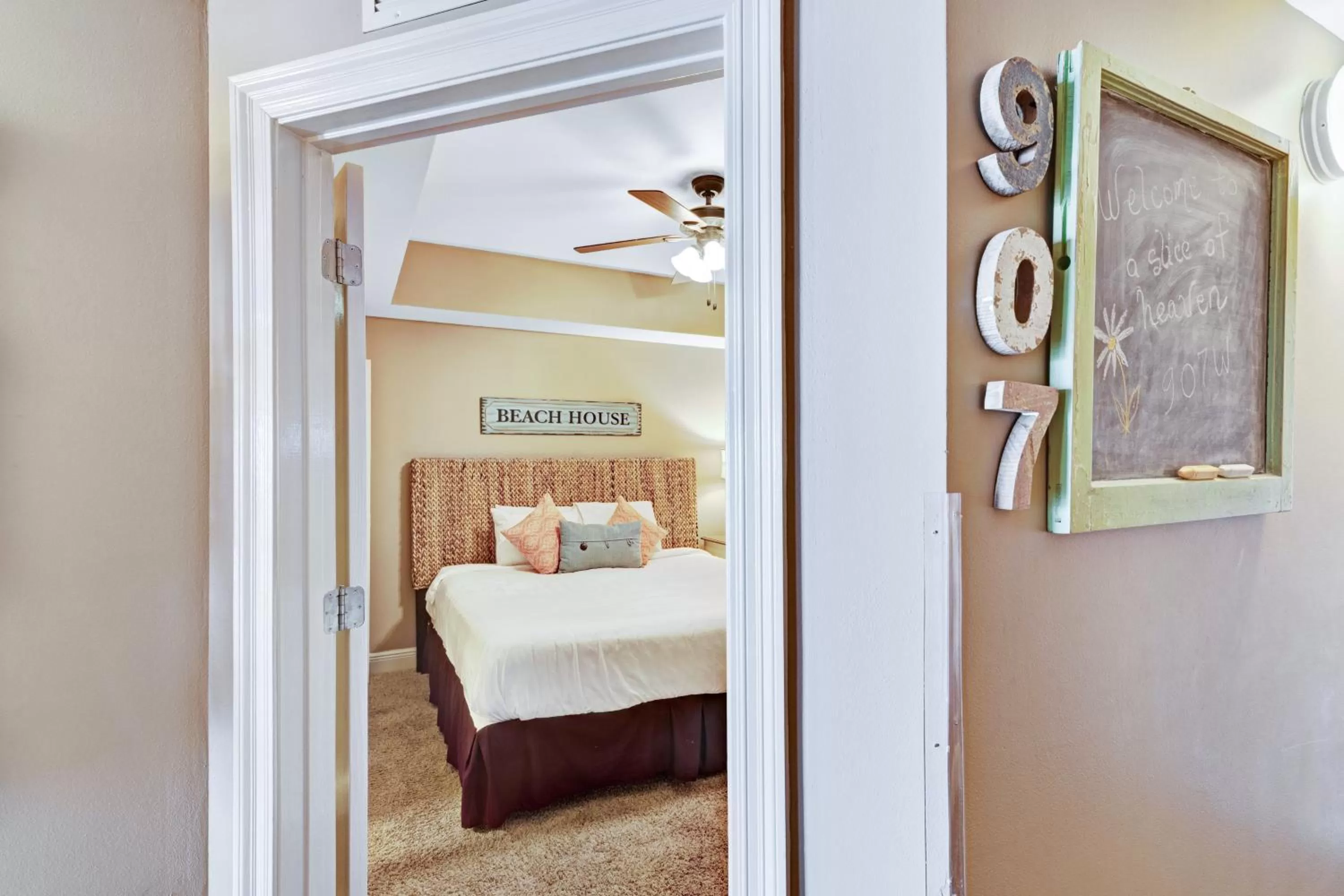 Bed in Calypso Resort