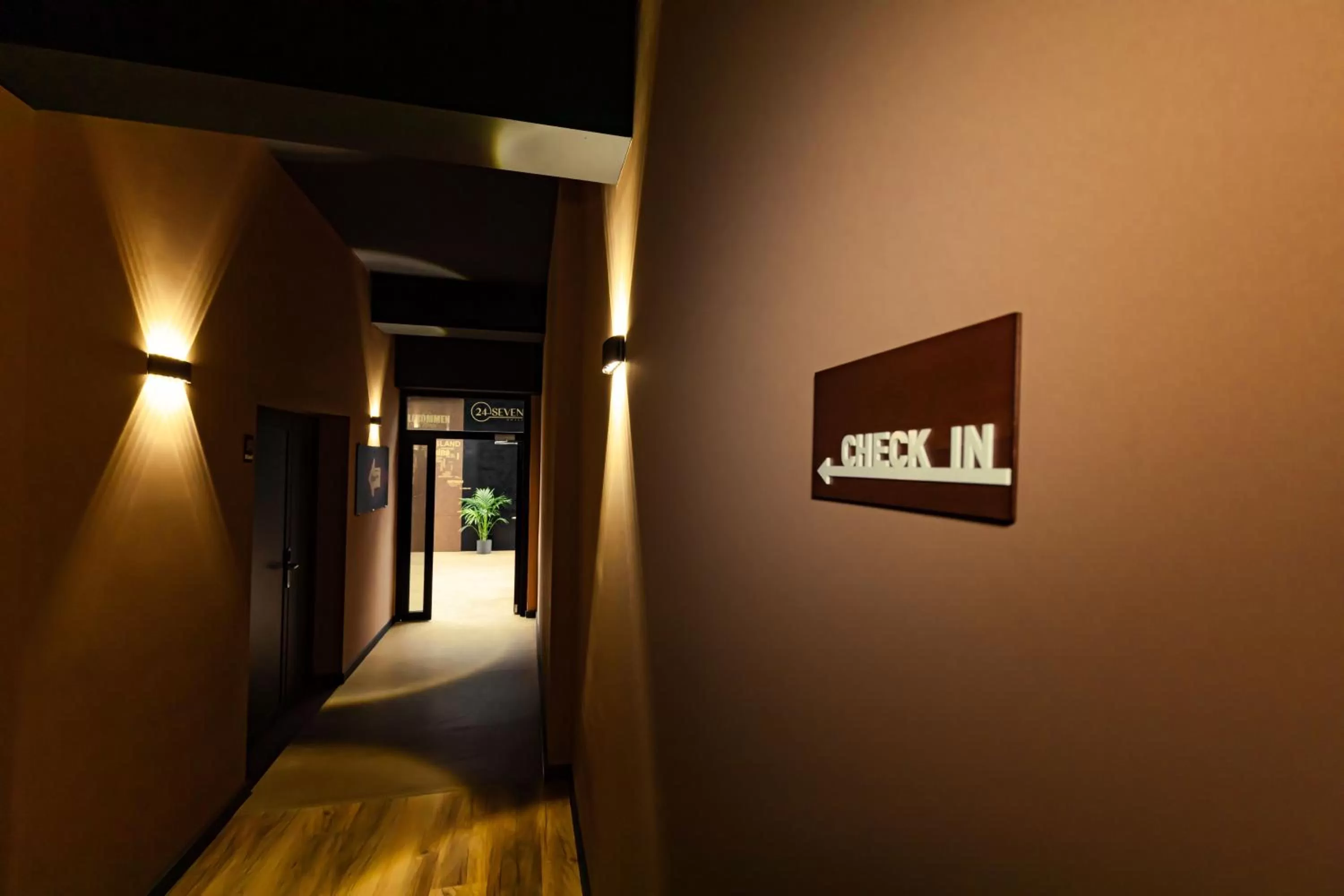 Lobby or reception in 24Seven Hotel Schwabach