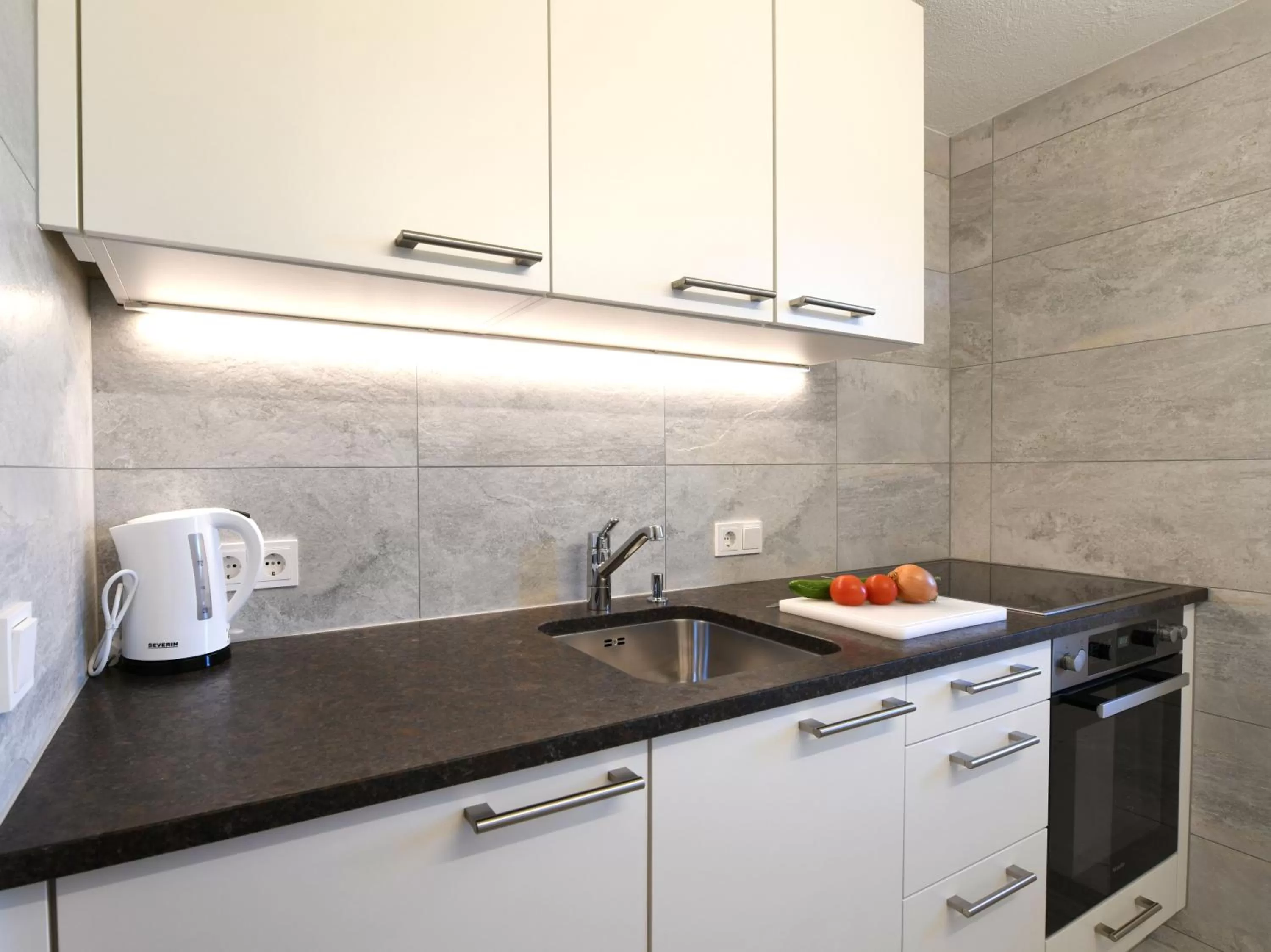 kitchen in Hotel St Hubertus