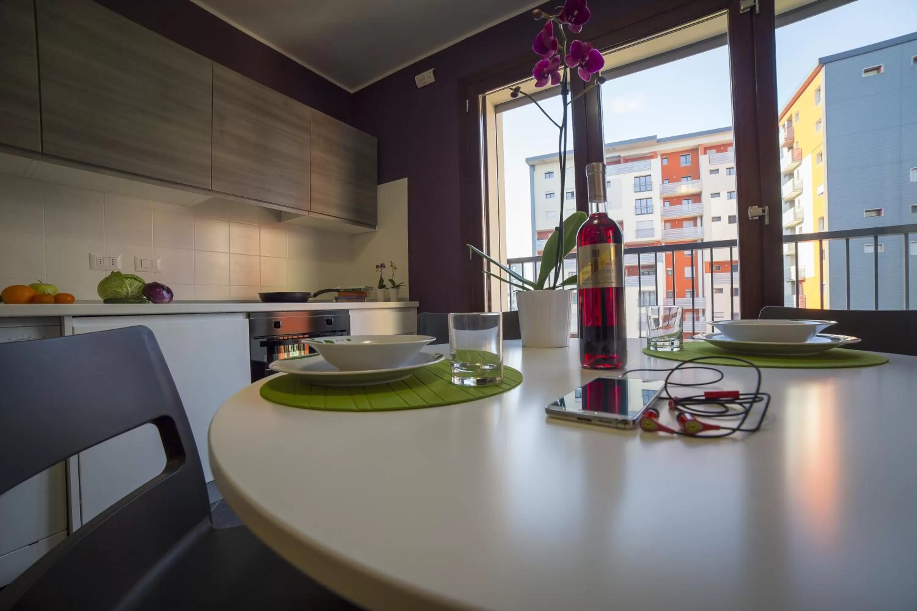 Decorative detail in Residence Milano Bicocca