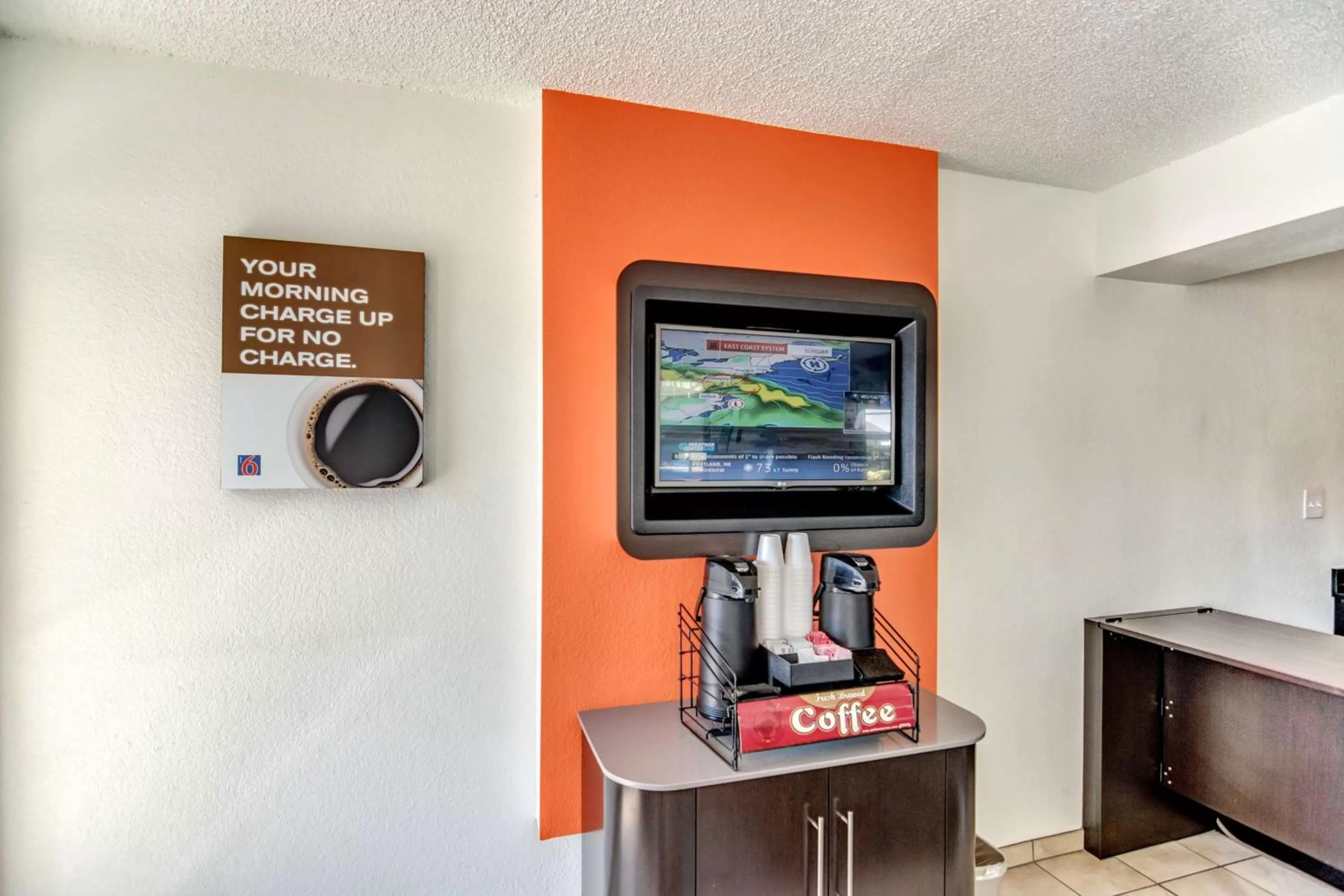 TV and multimedia in Motel 6-Stockton, CA - North