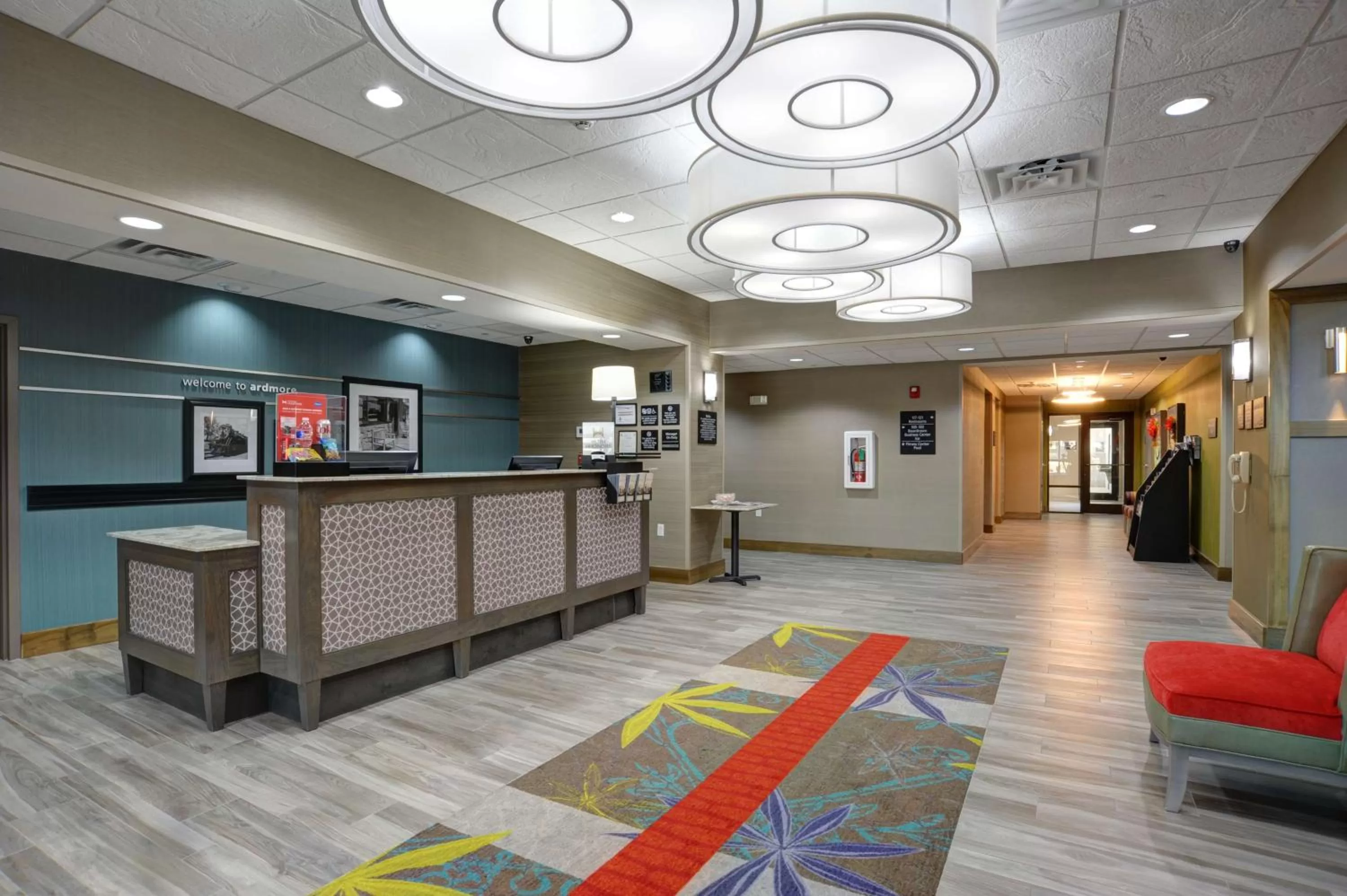 Lobby or reception in Hampton Inn & Suites Ardmore