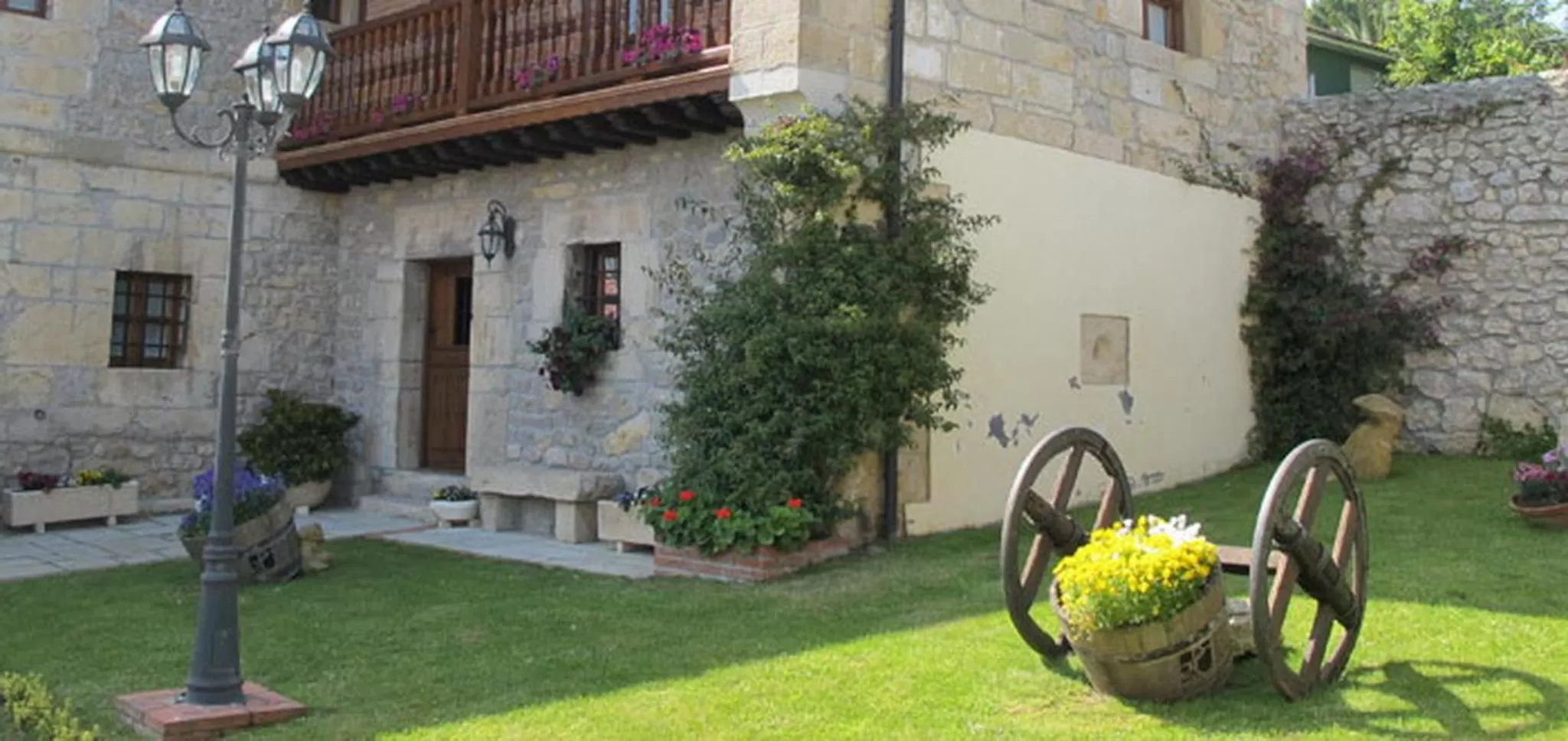 Garden in Posada La Victoria