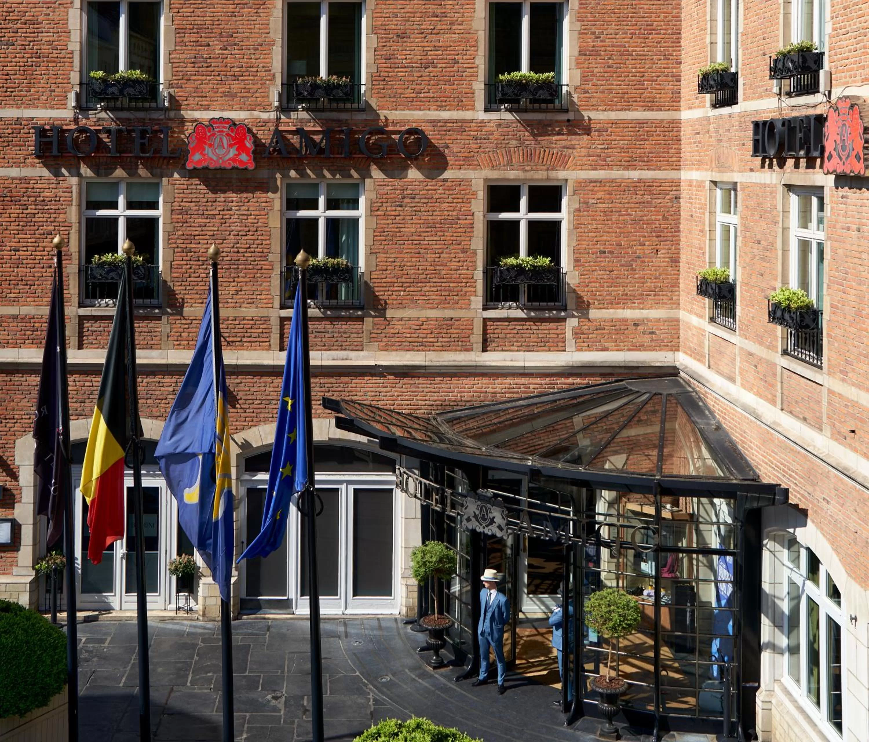 Property building in Rocco Forte Hotel Amigo