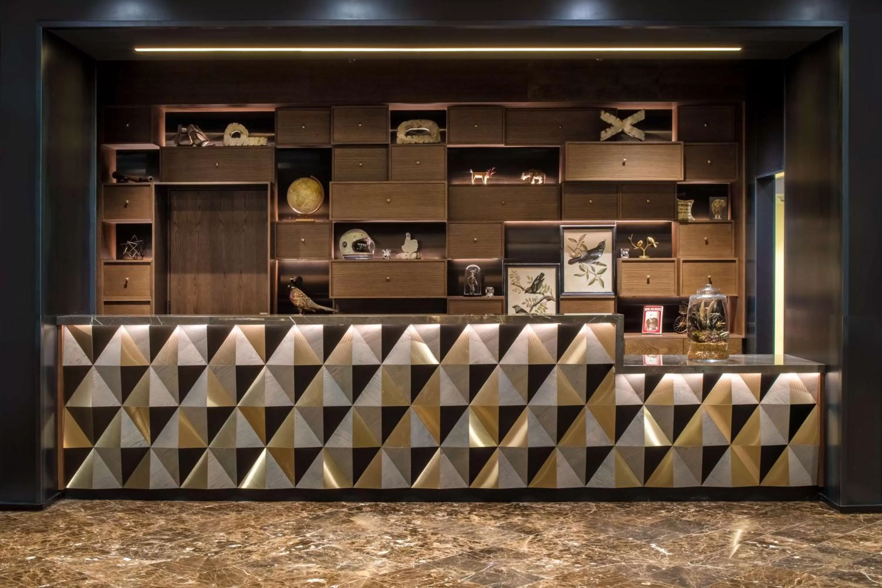 Lobby or reception in The Duniway Portland, A Hilton Hotel