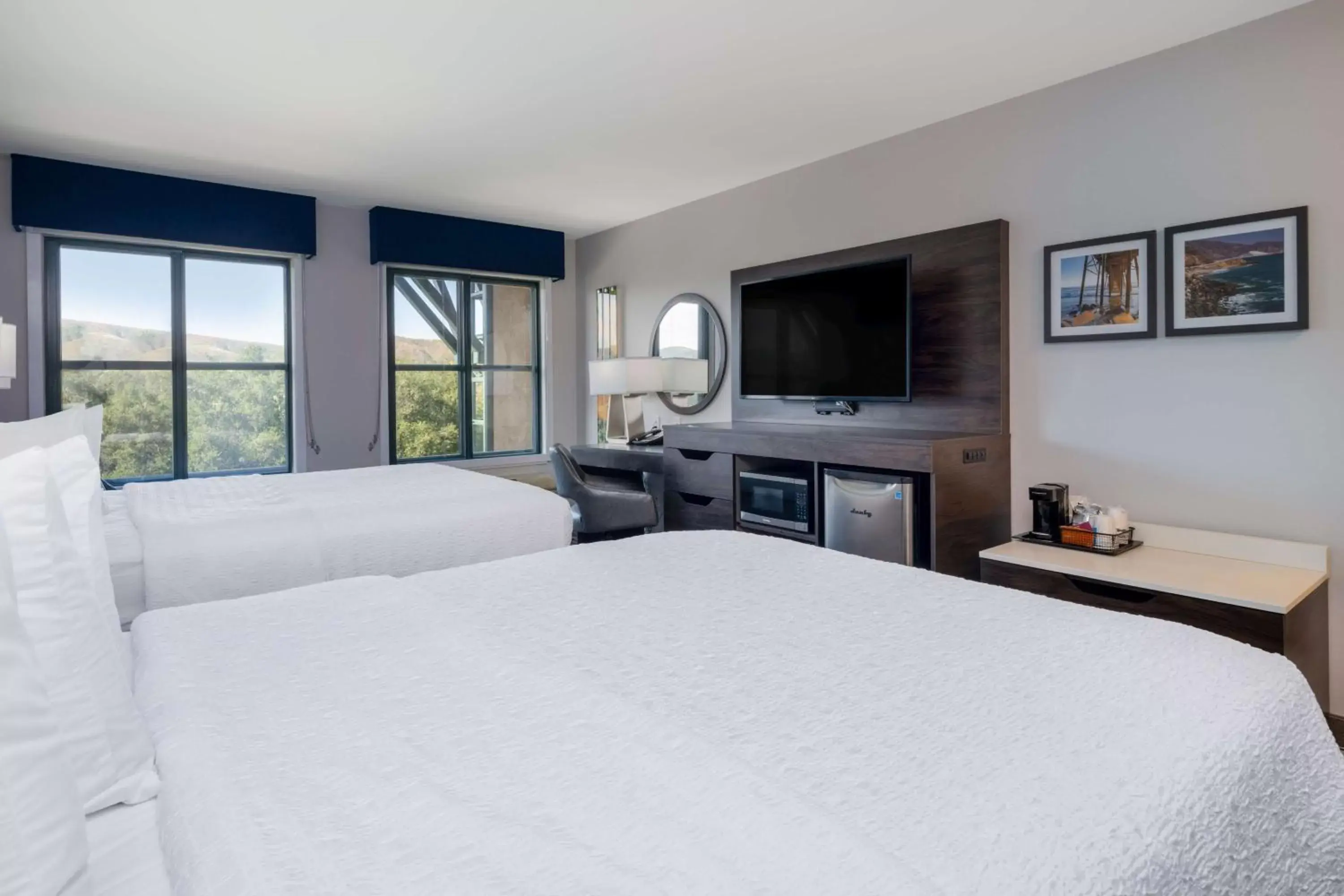 Room with Two Queen Beds - Non-Smoking in Hampton Inn & Suites Agoura Hills Room with Two Queen Beds - Non-Smoking in Hampton Inn & Suites Agoura Hills