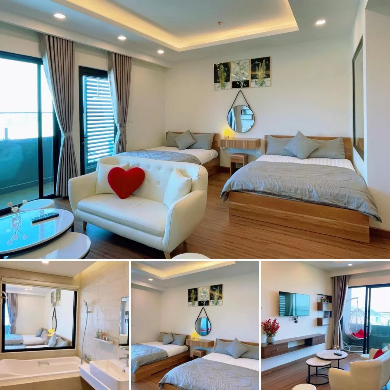 Bed in Tony Apartment -FLC Sea Tower Quy Nhon
