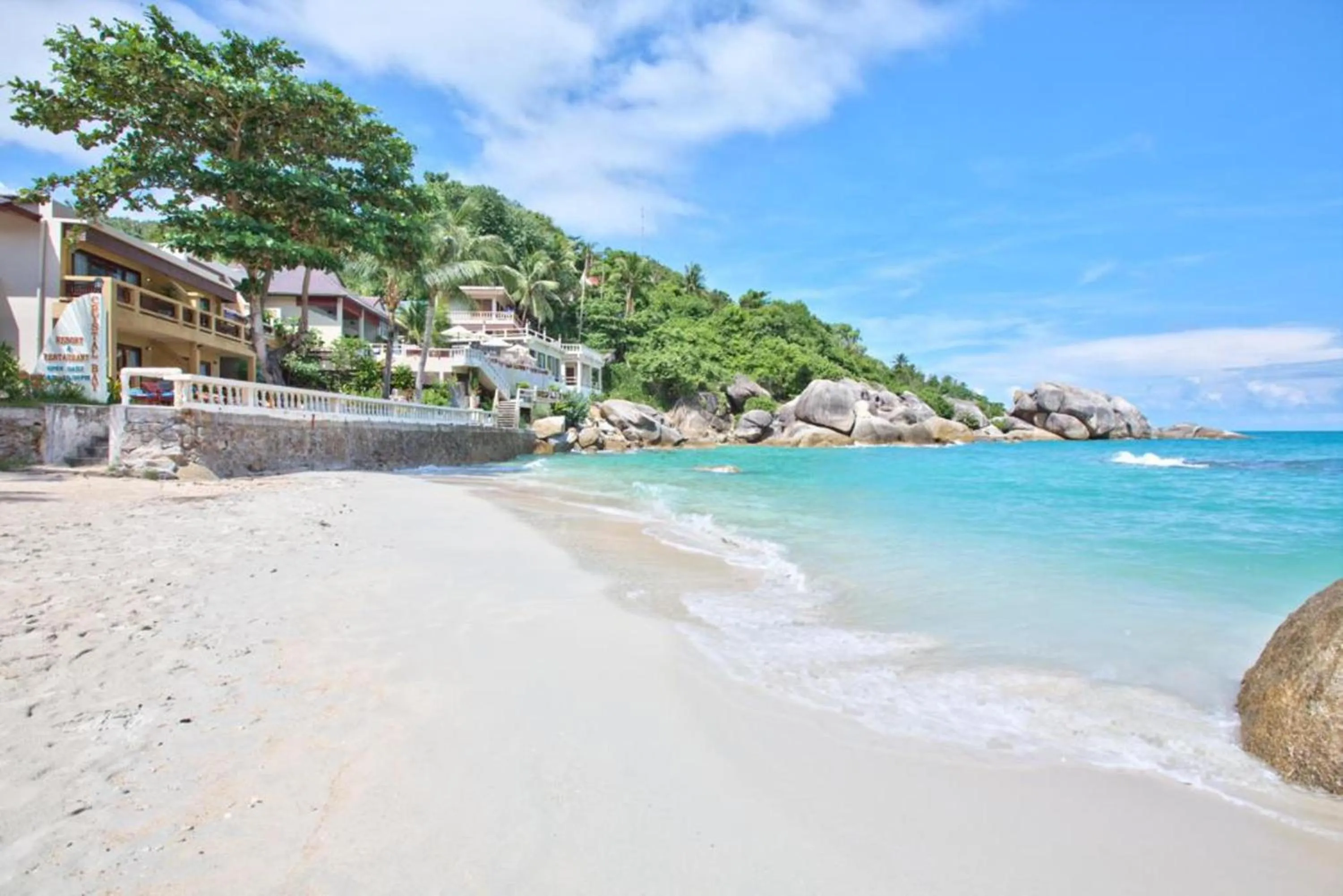 Facade/entrance in Crystal Bay Beach Resort