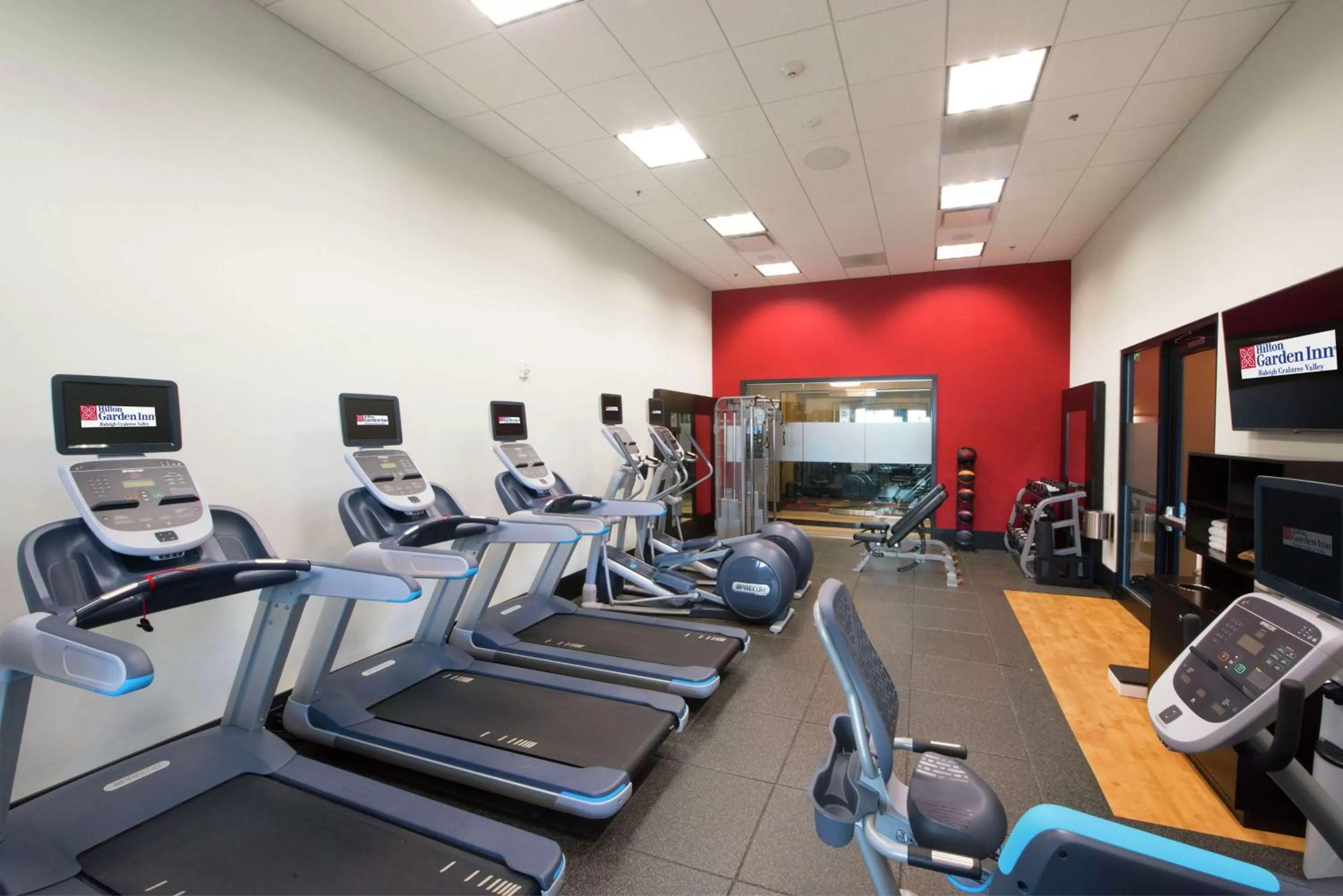 Fitness centre/facilities in Hilton Garden Inn Raleigh/Crabtree Valley