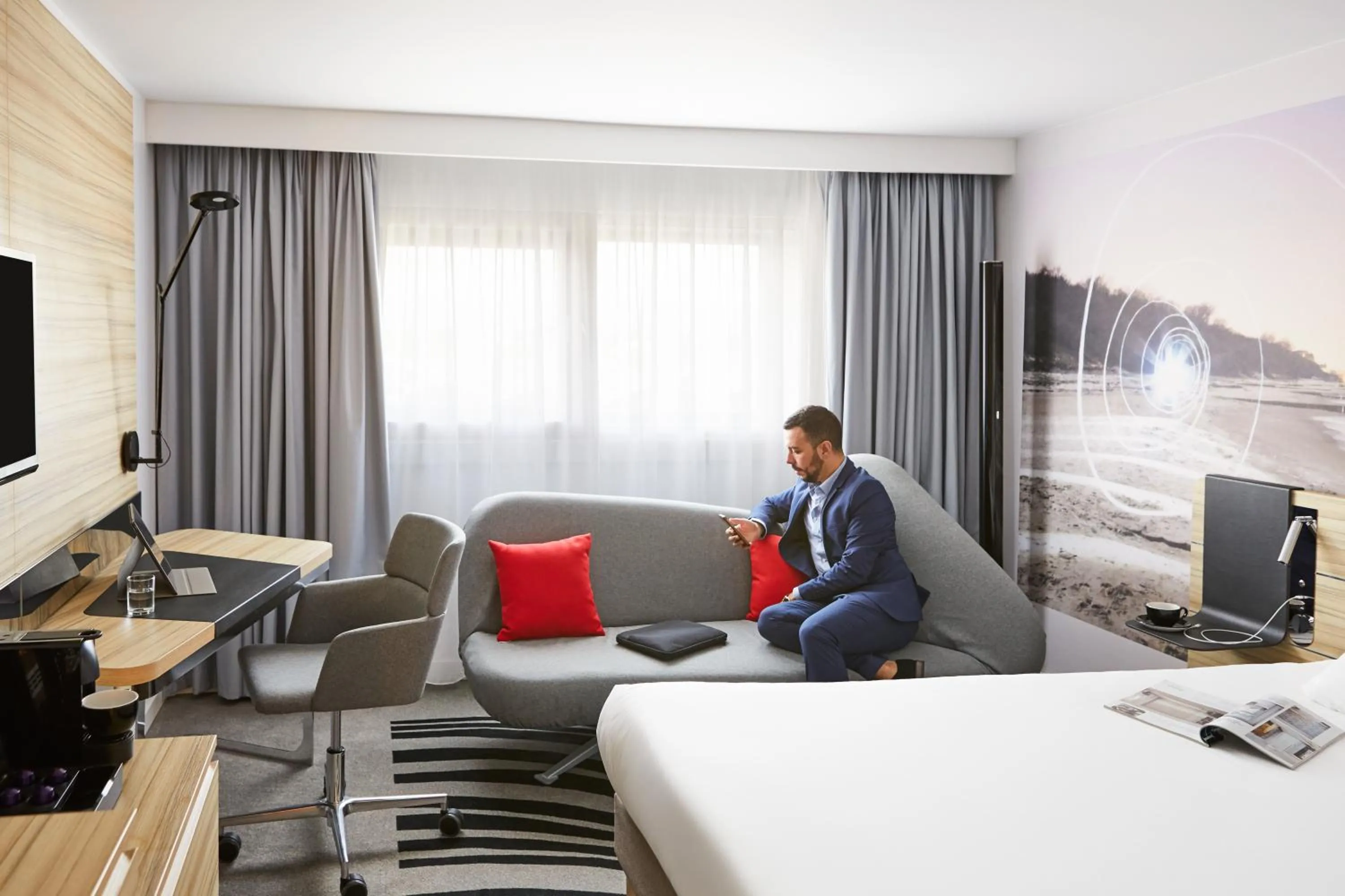 Guests in Novotel Birmingham Airport Terminal Building - NEC