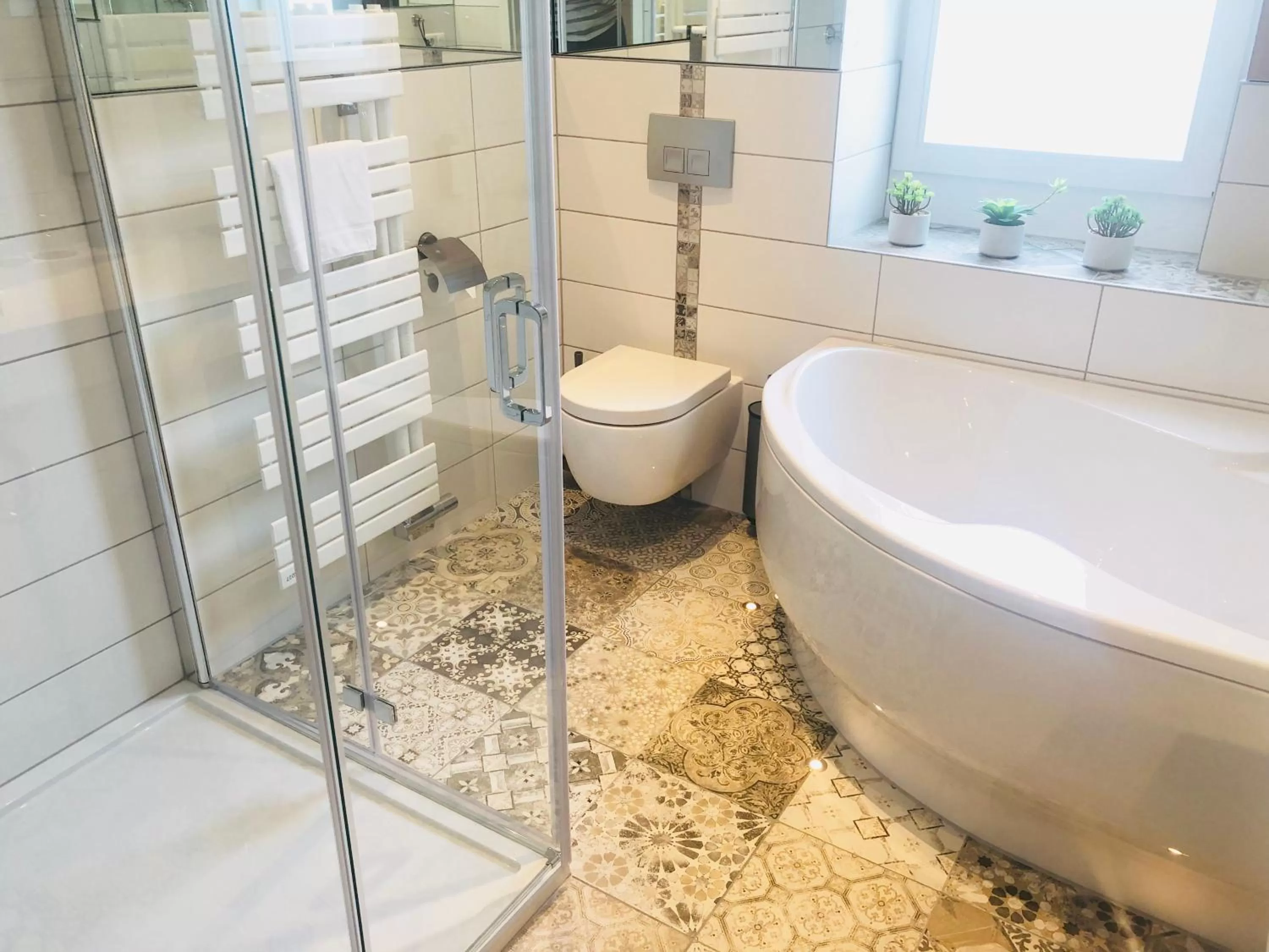 Toilet in Hotel am Schloss