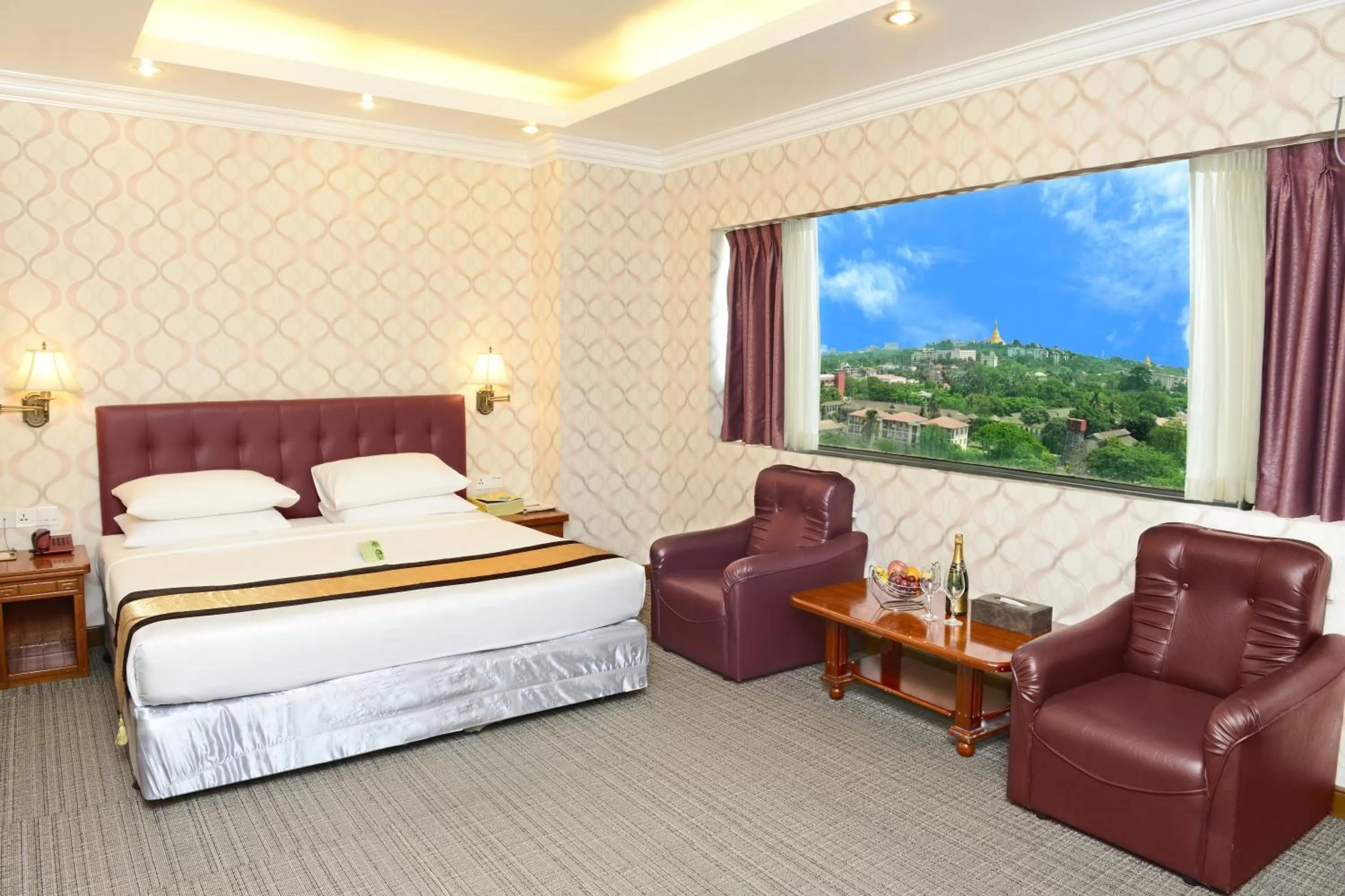 Bedroom, Bed in Hotel Grand United - Ahlone Branch