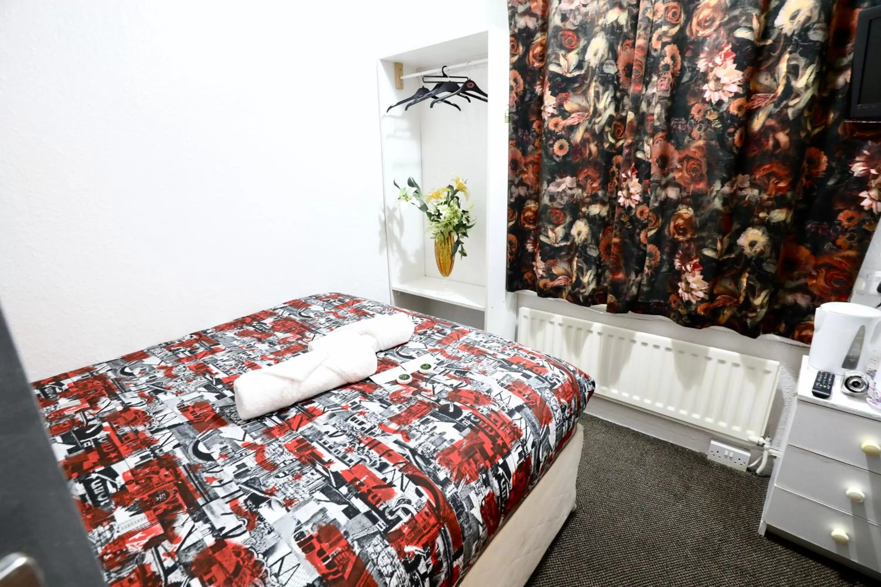 Bed in Blackpool Central Hotel