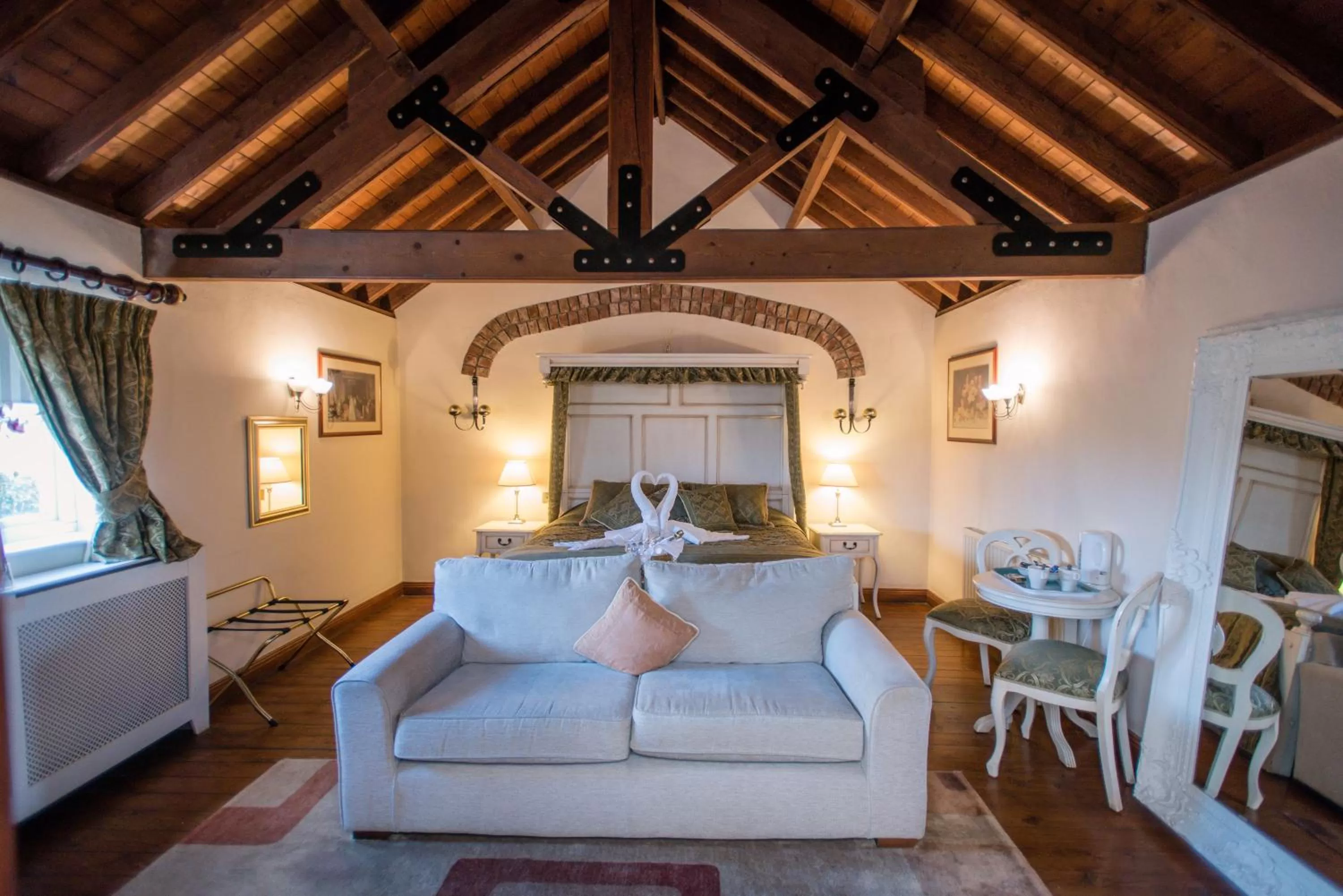 Seating area in The Royal Arms Bed & Breakfast