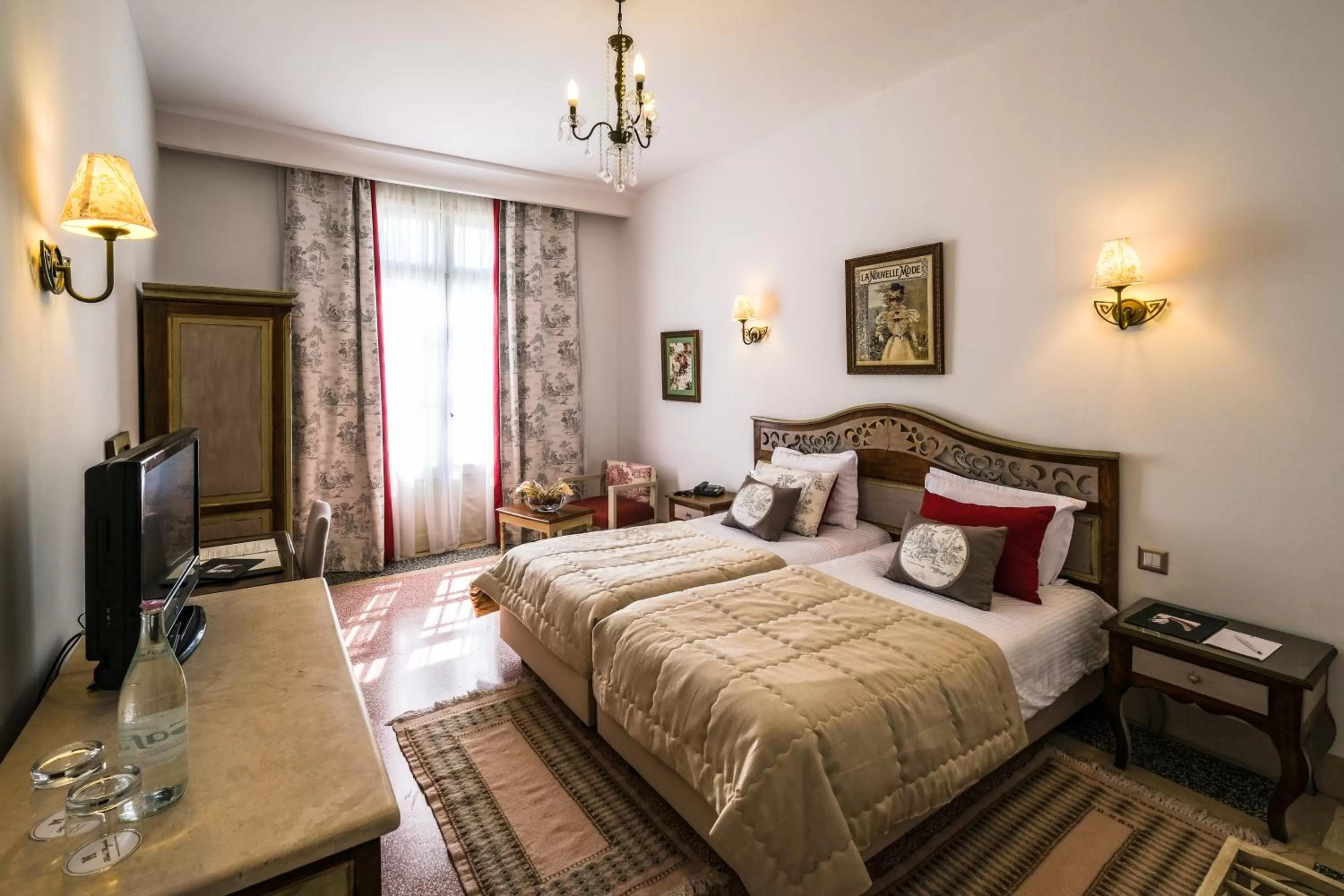 Bed in Majestic Hotel