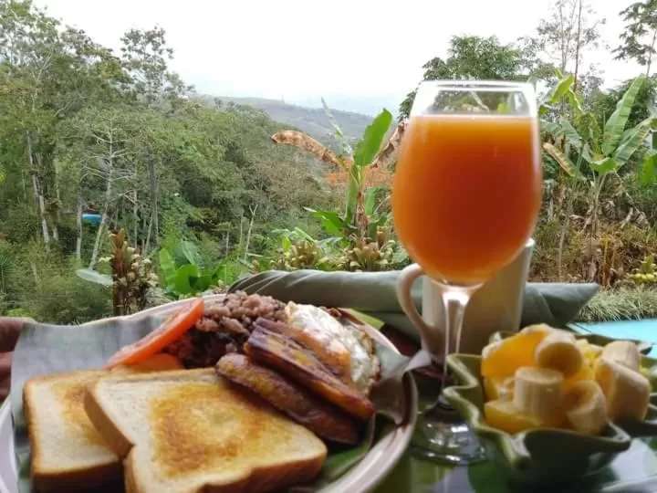 Breakfast in Hotel Green Mountain turrialba