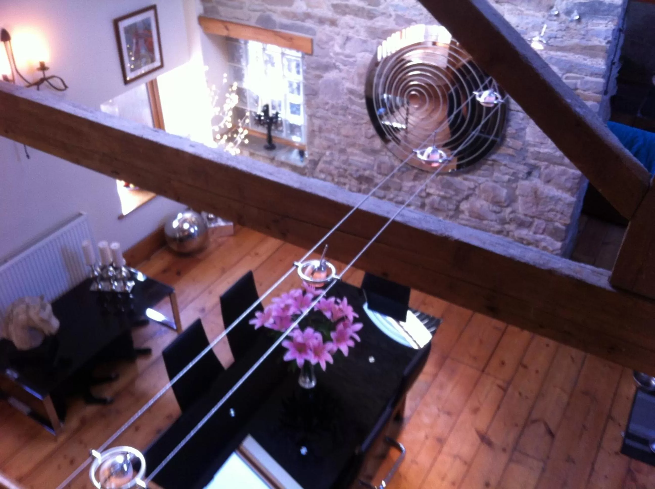 Dining area, Restaurant/Places to Eat in Beudy Bach