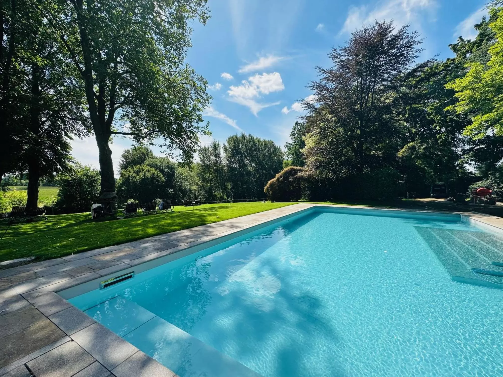 Swimming pool in Landhaus Eggert