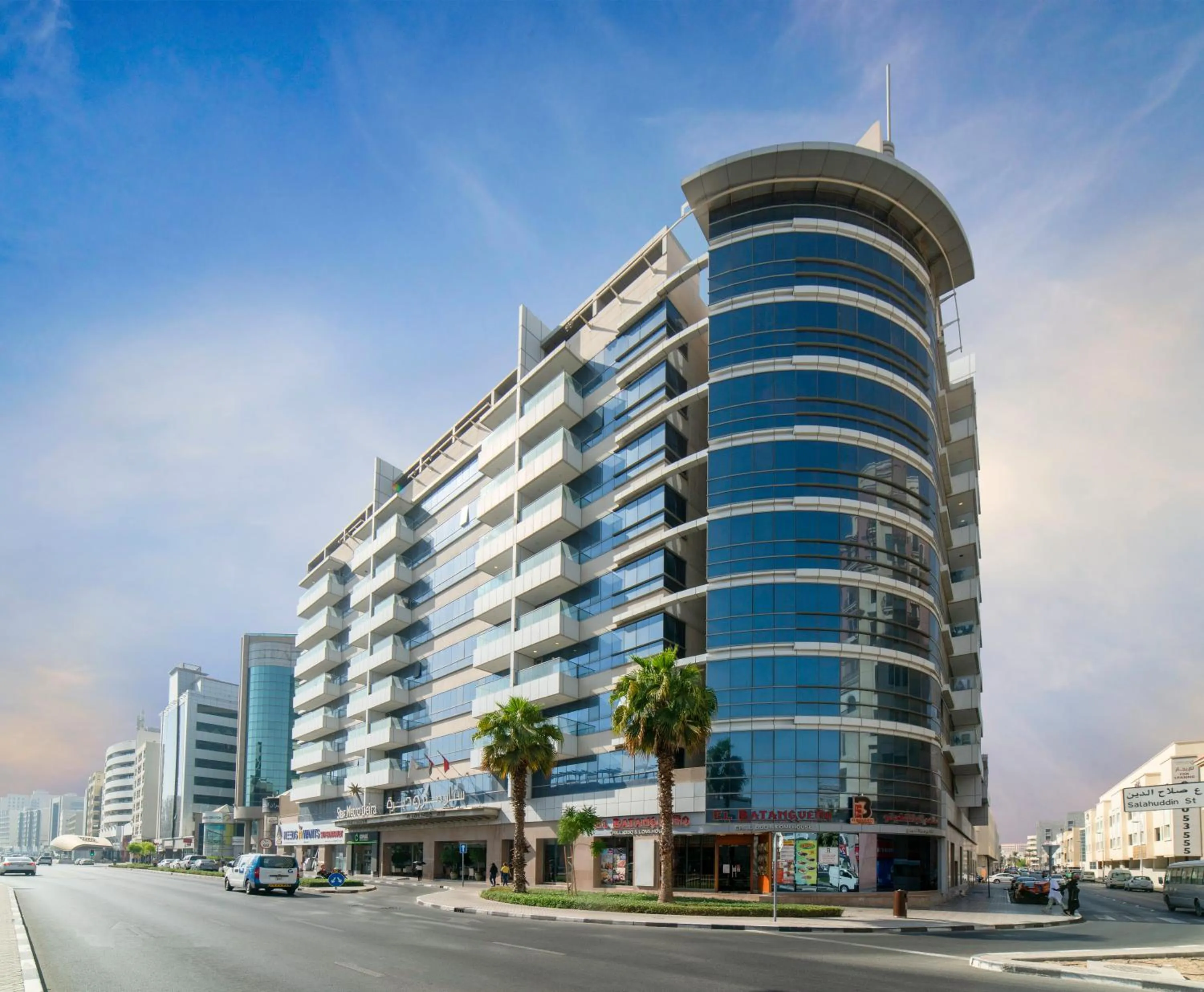 Property building in Star Metro Deira Hotel Apartments