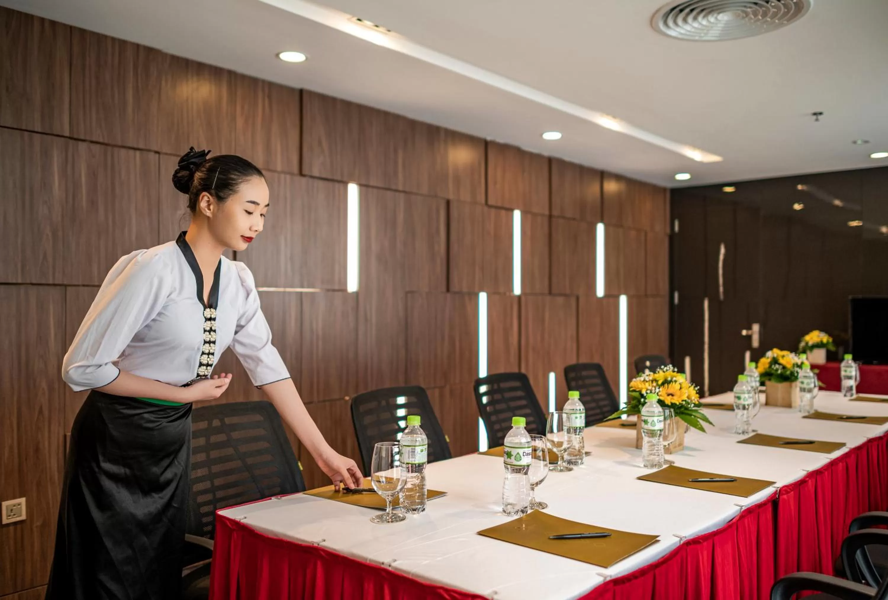 Staff in Muong Thanh Luxury Saigon Hotel