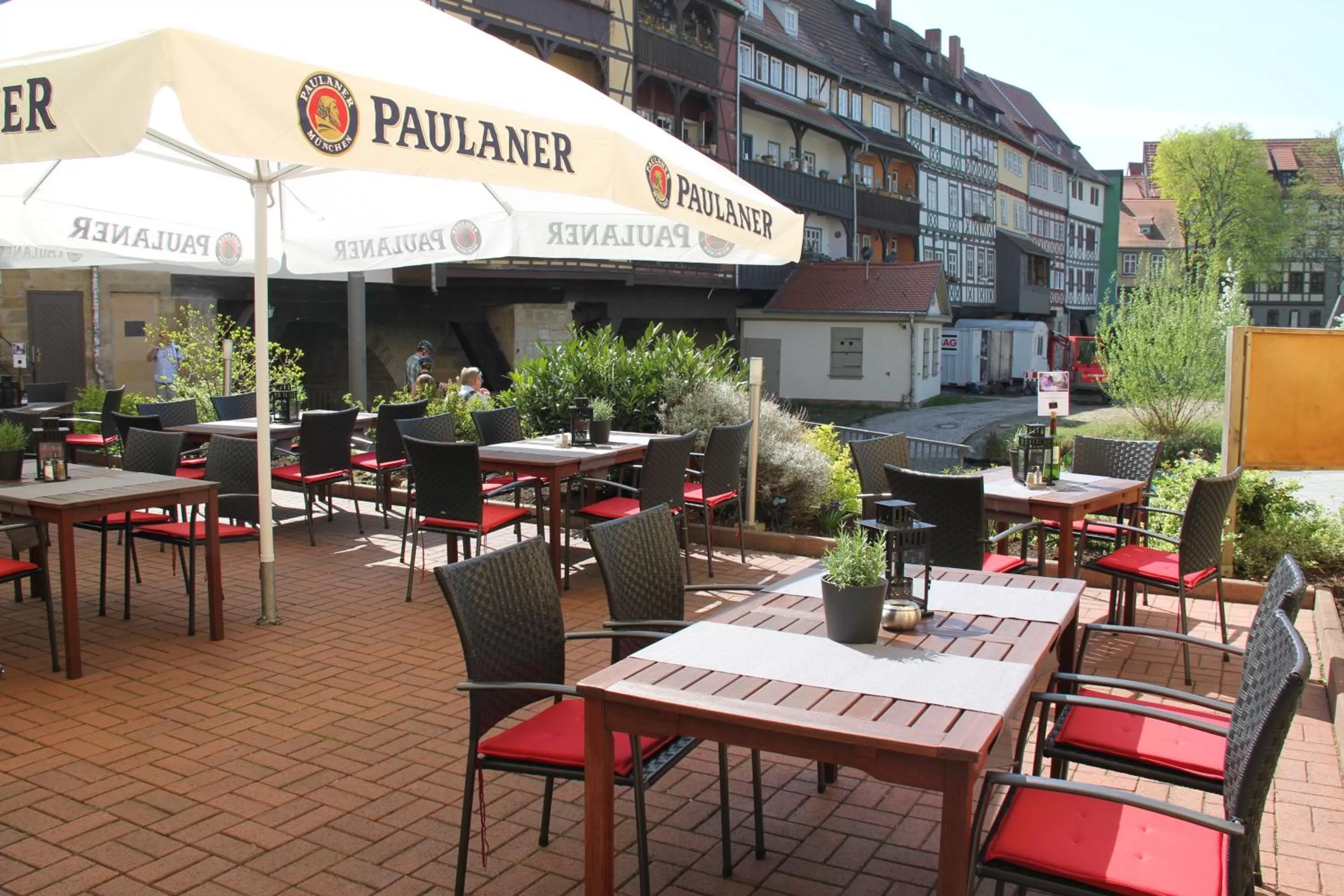 Balcony/Terrace in Hotel Krämerbrücke Erfurt