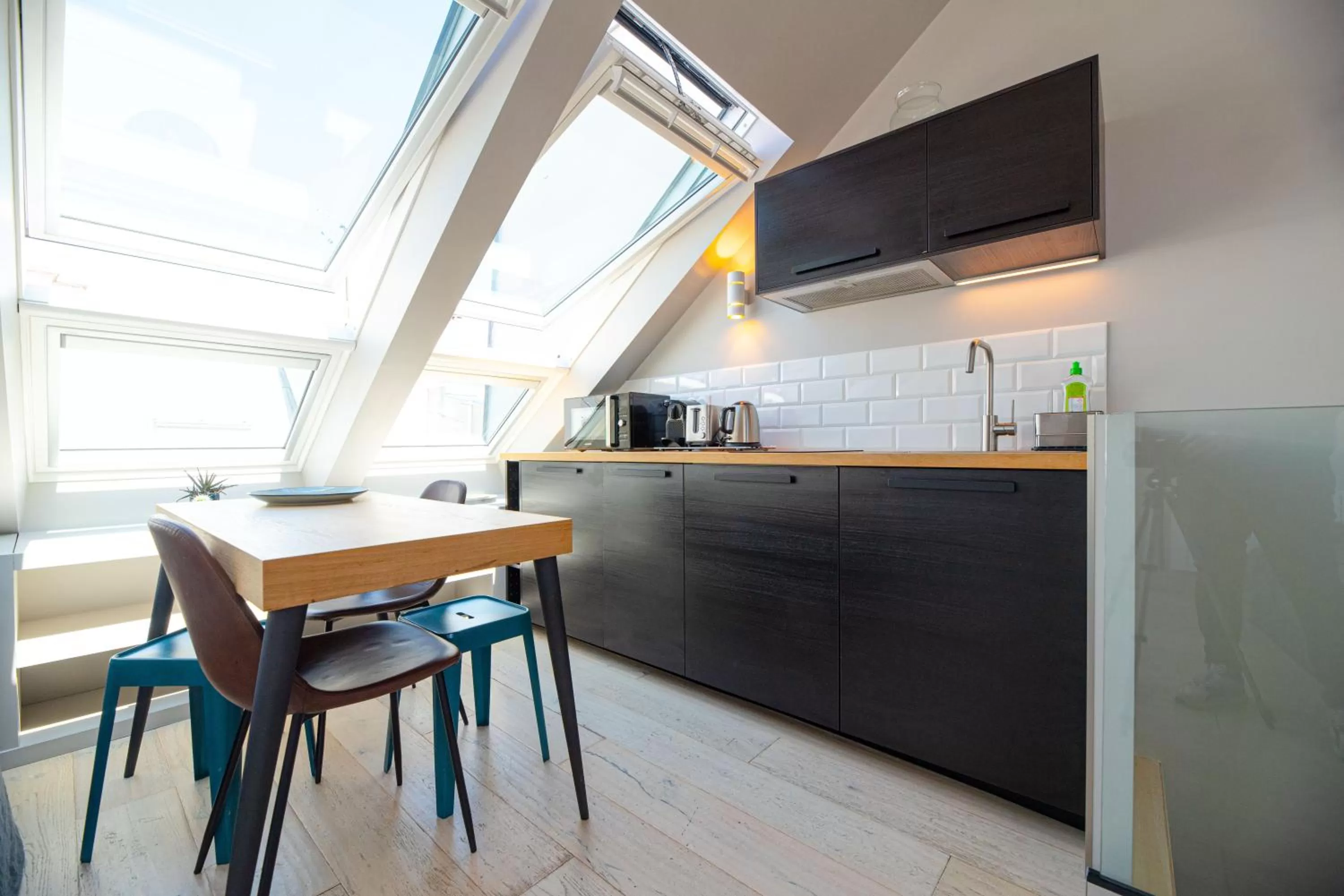 Kitchen or kitchenette in Résidence du Louvre