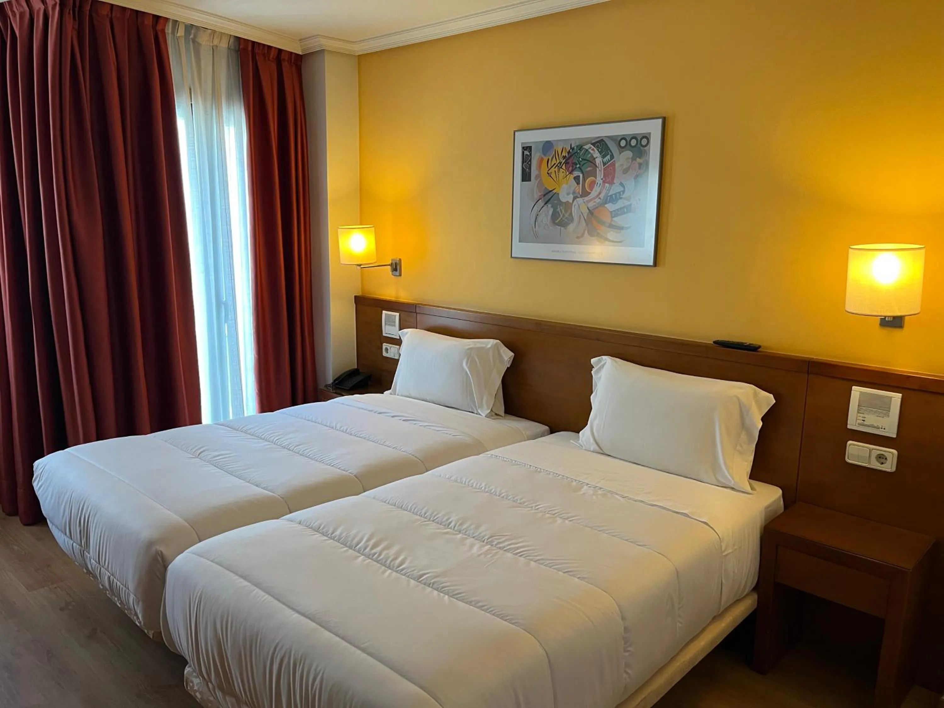 Bed in U Hotel Ogalia Vigo