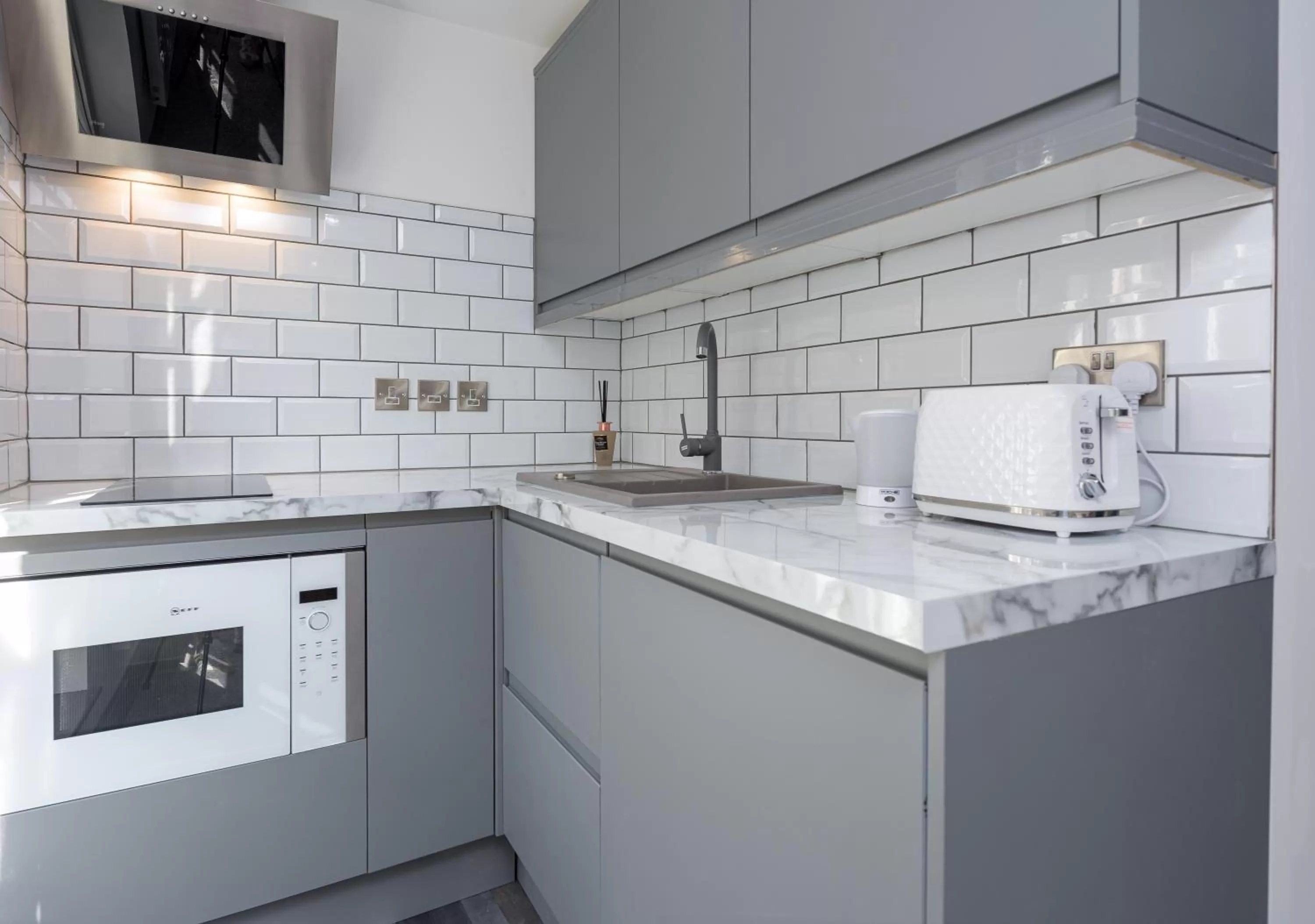 Kitchen or kitchenette in The Stanley Hotel