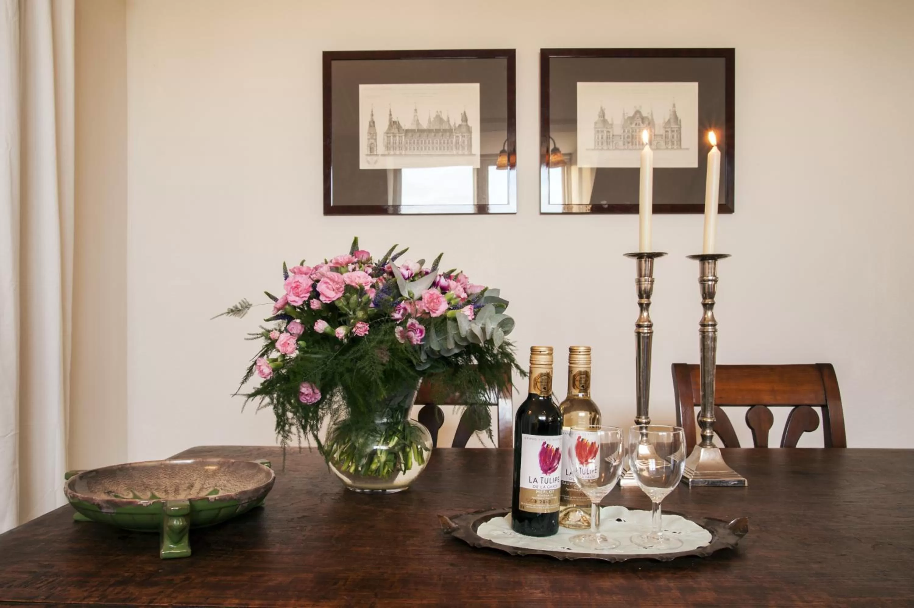 Living room in B&B De Schiedamse Suites