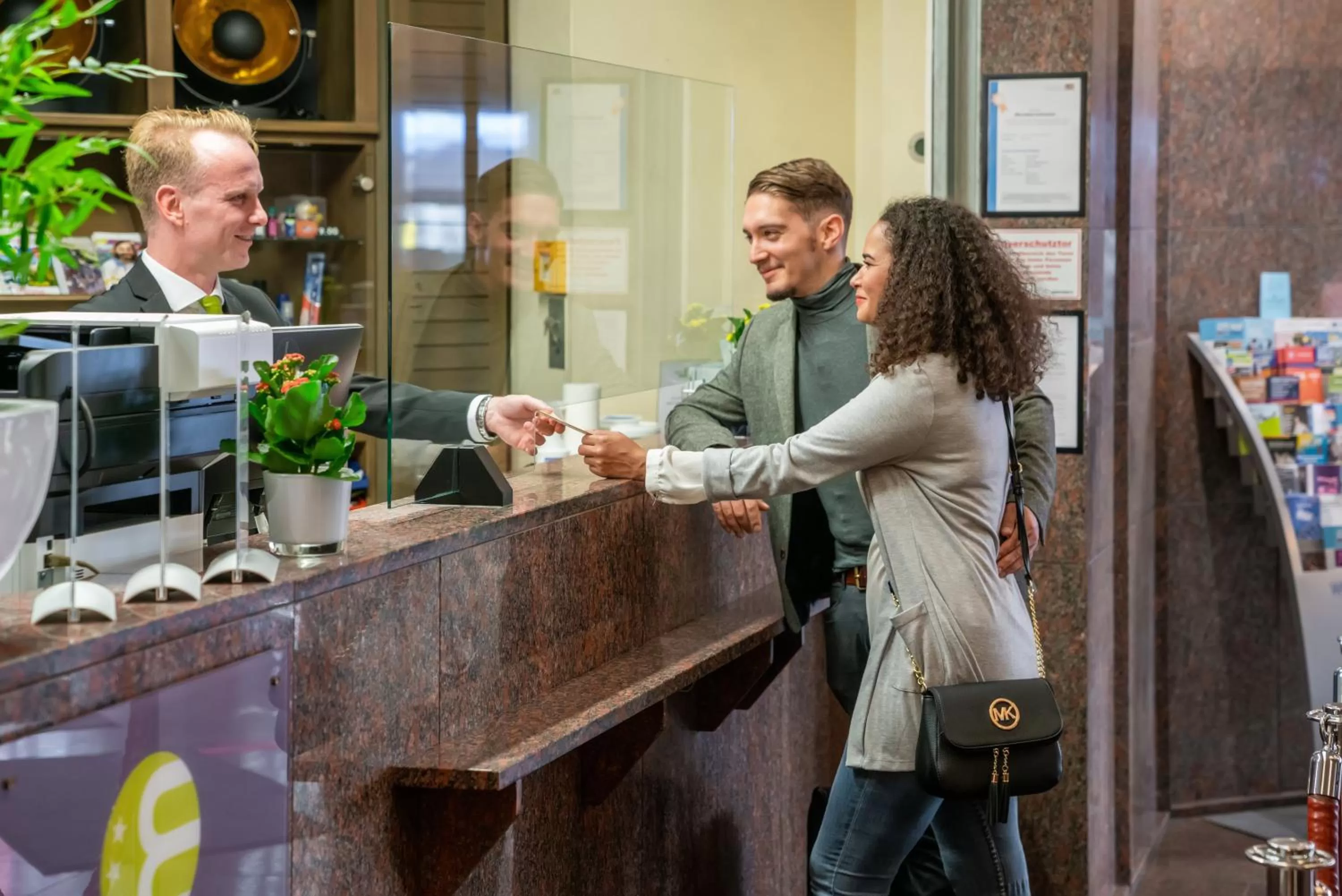 Lobby or reception in Europäischer Hof