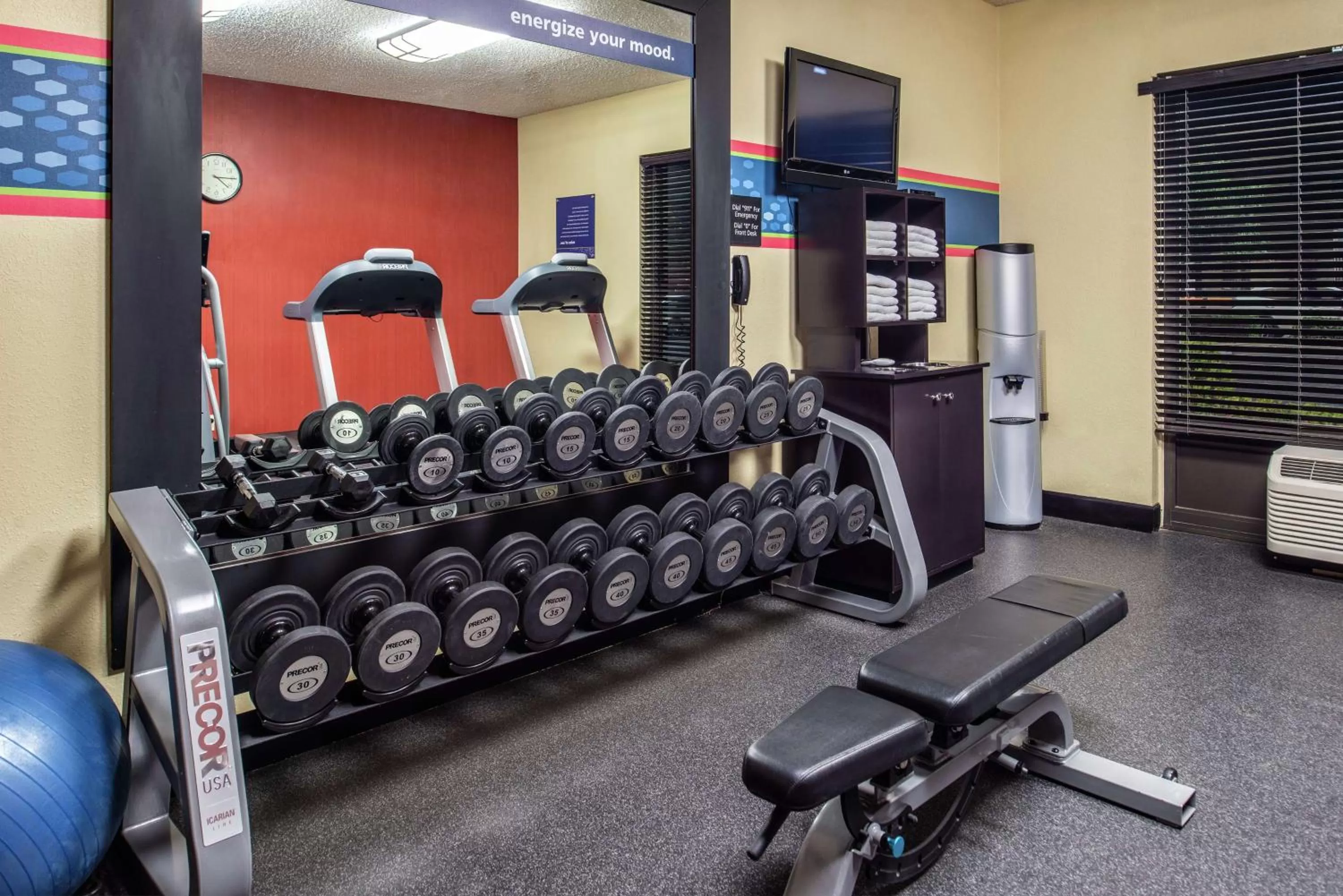 Fitness centre/facilities in Hampton Inn Albuquerque - University/Midtown
