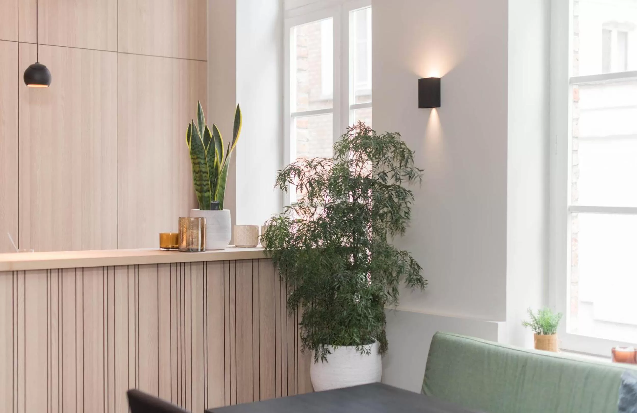 Lobby or reception in Hotel Augustyn Brugge