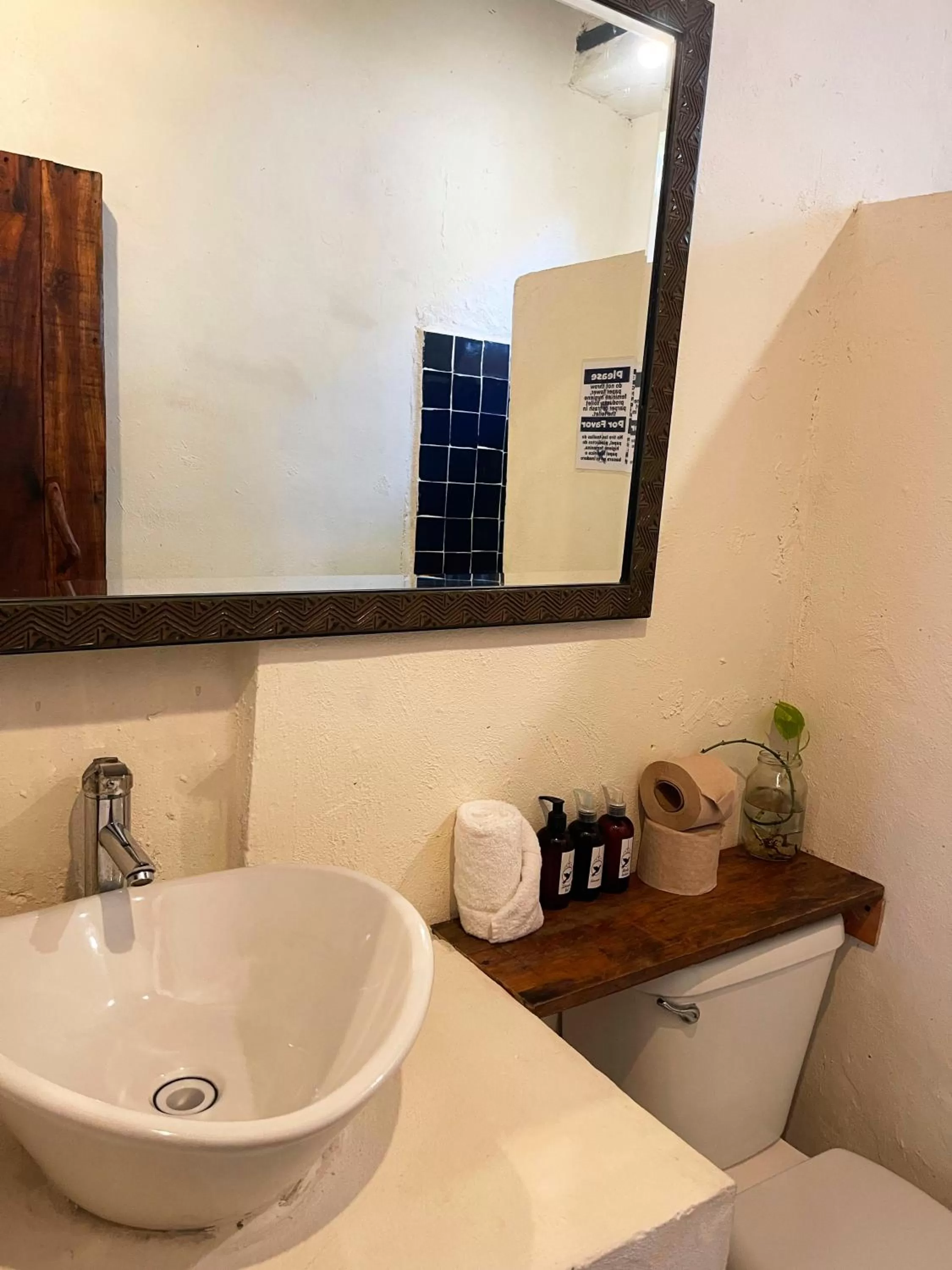 Bathroom in Sivana Tulum